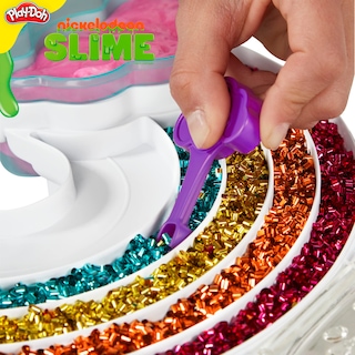 Foto 3 | Set De Mezcla De Limo Play-doh Nickelodeon Rainbow Con Dijes Adicionales - Venta Internacional.
