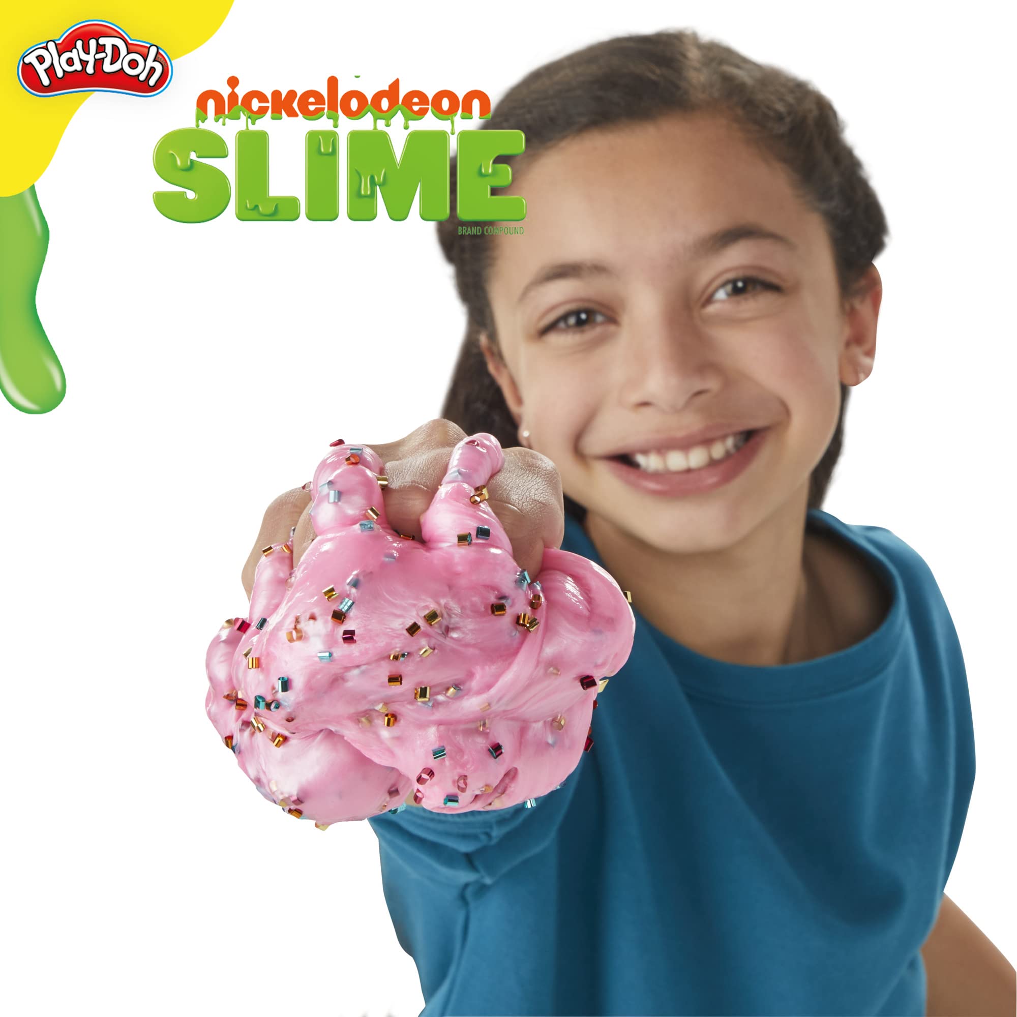 Foto 6 pulgar | Set De Mezcla De Limo Play-doh Nickelodeon Rainbow Con Dijes Adicionales - Venta Internacional.