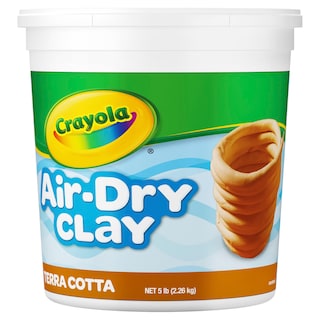 Foto 3 | Cubo Reutilizable Air Dry Clay Crayola Para Niños, 2,27 Kg, Color Terracota - Venta Internacional.