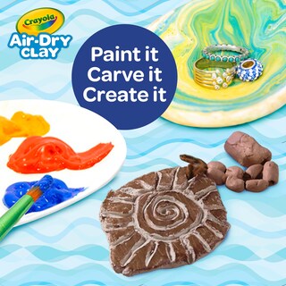 Foto 6 | Cubo Reutilizable Air Dry Clay Crayola Para Niños, 2,27 Kg, Color Terracota - Venta Internacional.