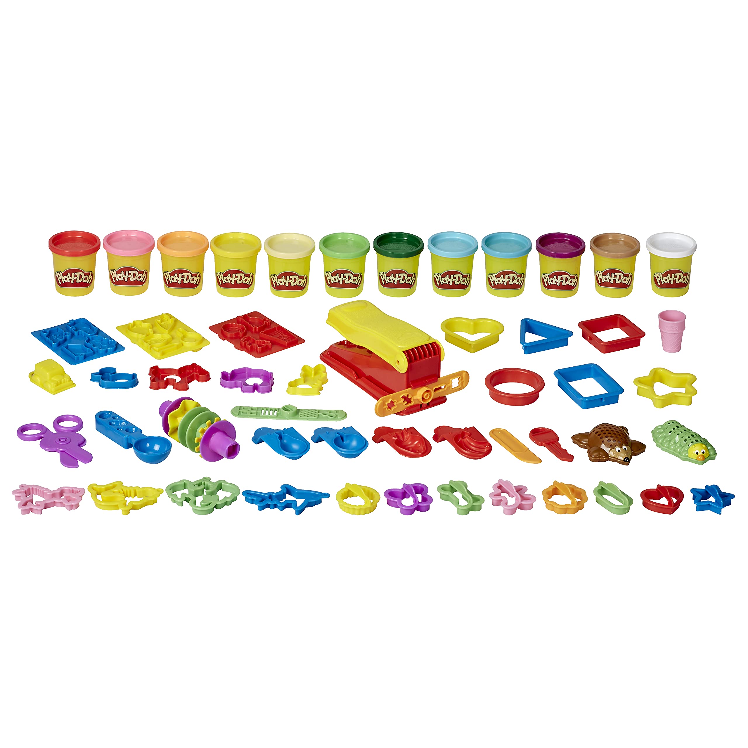 Foto 1 | Set Play-doh Ultimate Fun Factory Con 47 Herramientas Y 12 Colores - Venta Internacional.