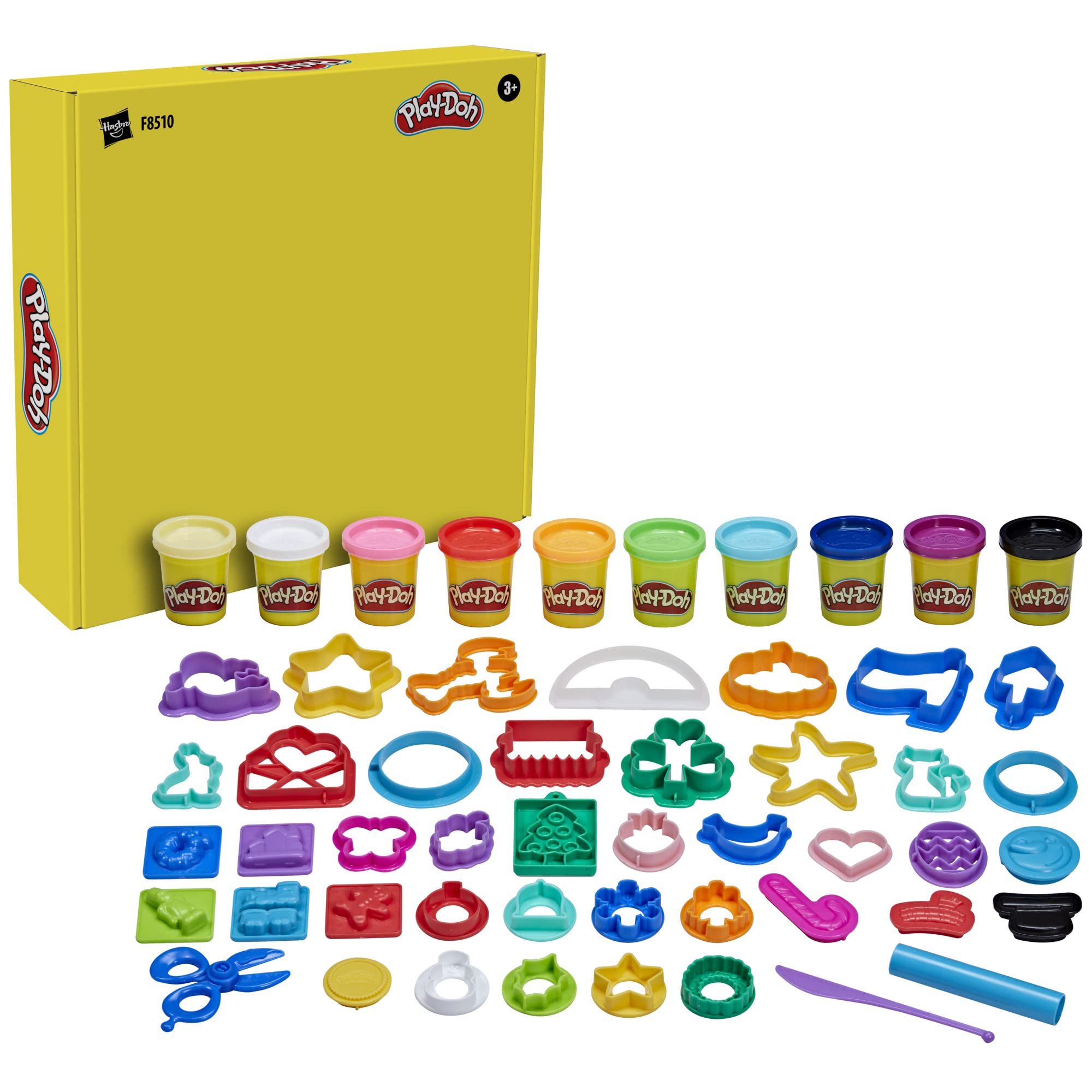 Foto 3 pulgar | Set De Herramientas Navideñas Play-doh Con 43 Accesorios Y 10 Colores - Venta Internacional.