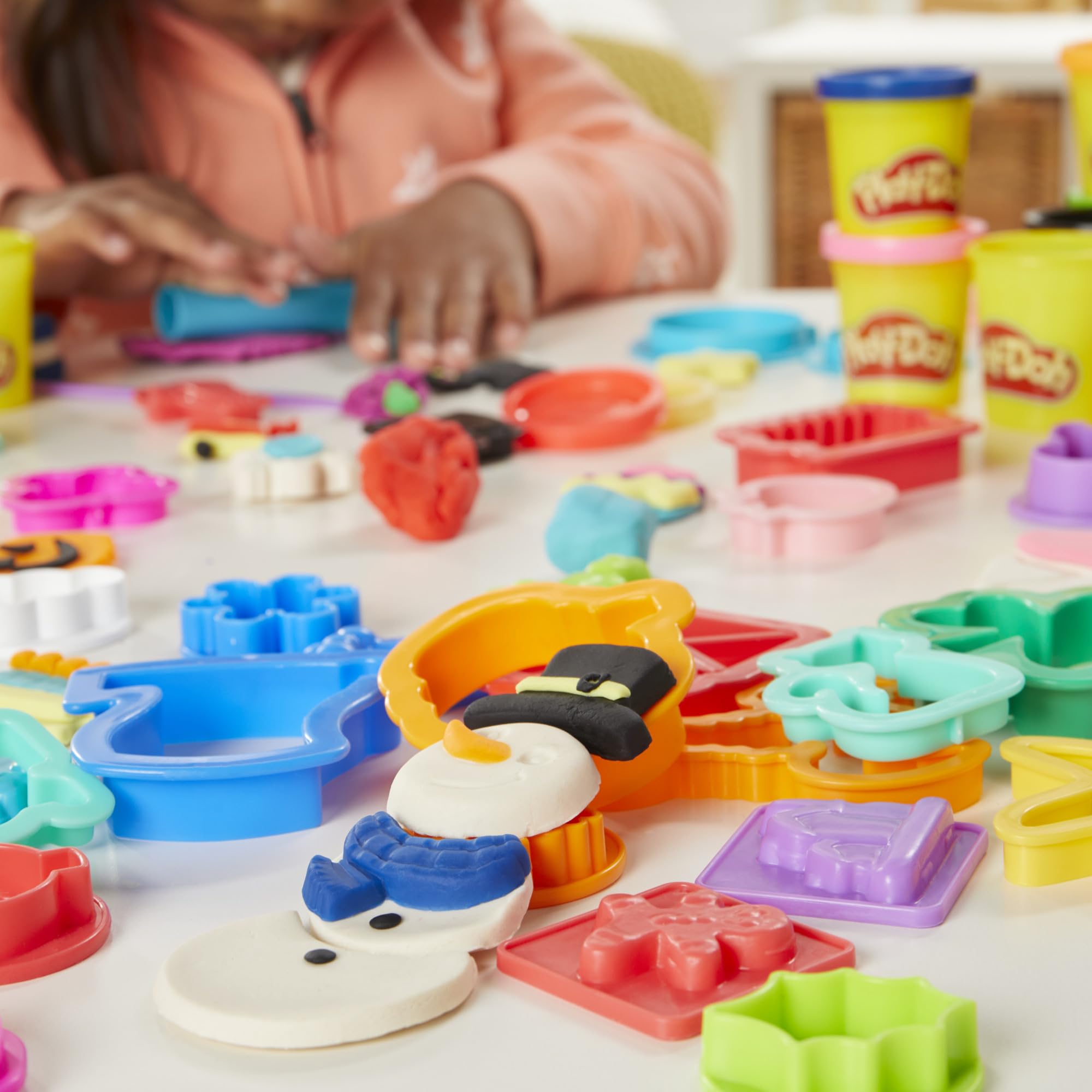 Foto 5 pulgar | Set De Herramientas Navideñas Play-doh Con 43 Accesorios Y 10 Colores - Venta Internacional.