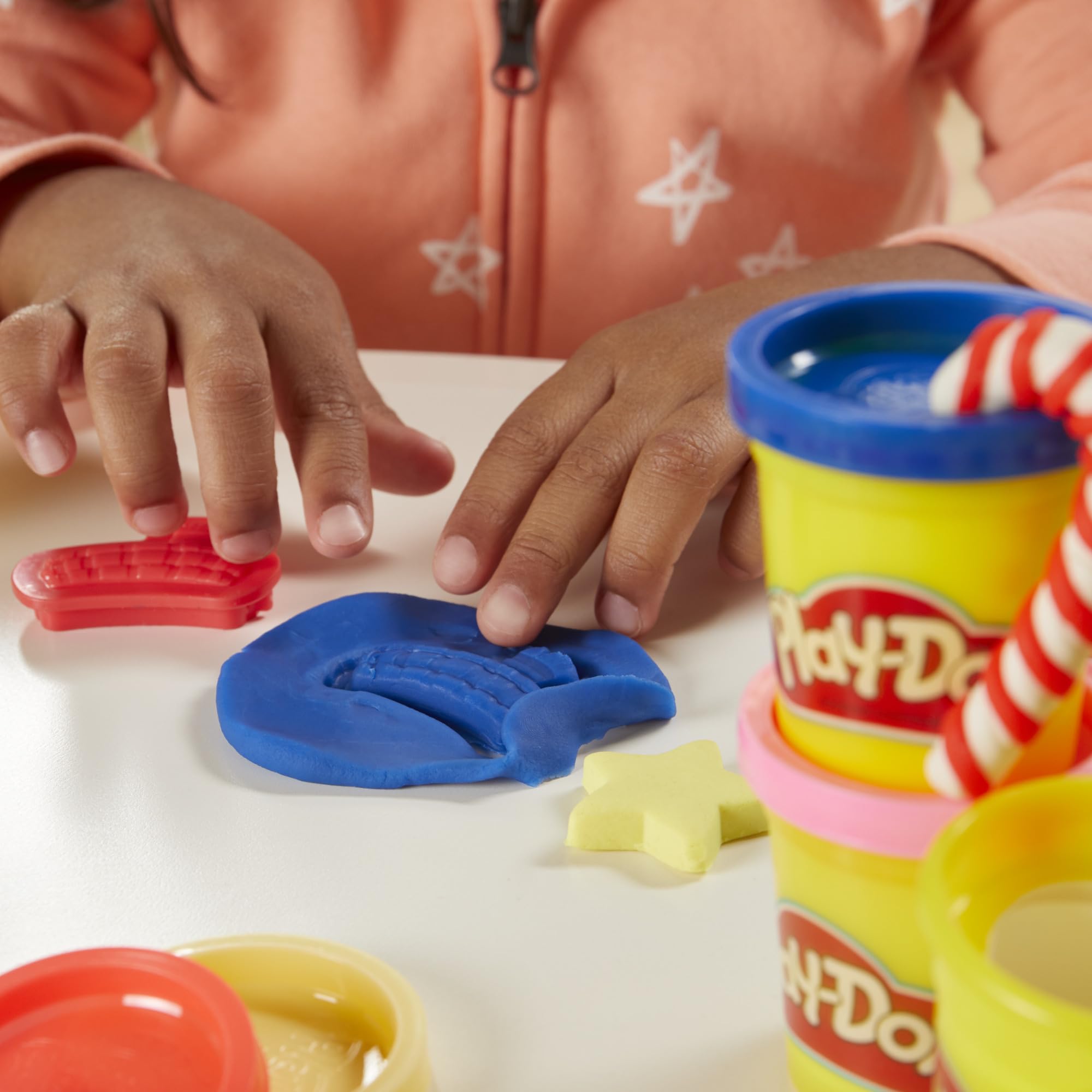 Foto 7 | Set De Herramientas Navideñas Play-doh Con 43 Accesorios Y 10 Colores - Venta Internacional.