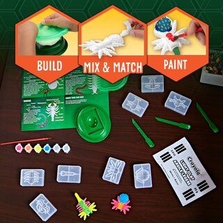 Foto 5 | Kit De Juguetes Clay Bug Crayola Glow In The Dark Critter Creator - Venta Internacional.