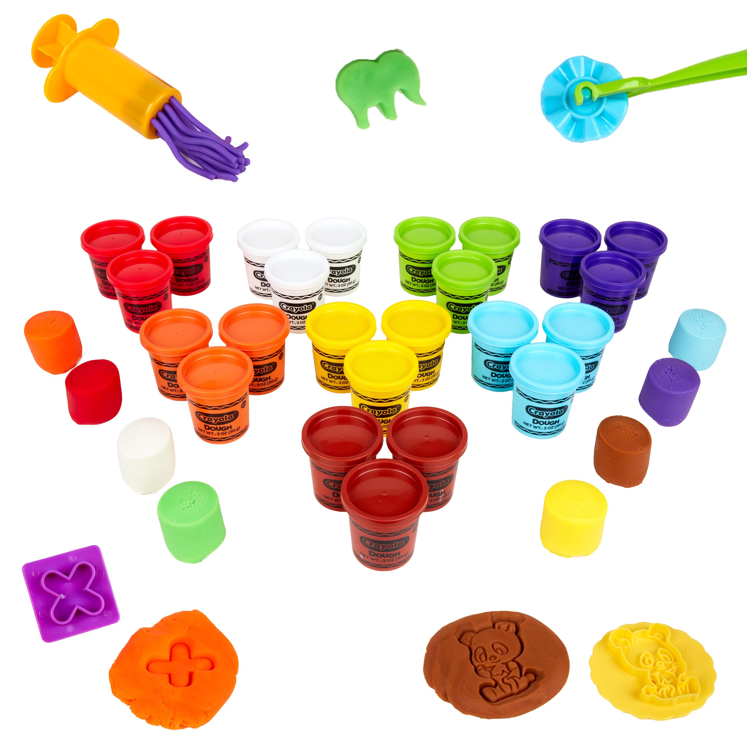 Foto 6 pulgar | Dough Classpack Crayola, 8 Colores Variados Con Herramientas, 24 X 3 Oz - Venta Internacional.