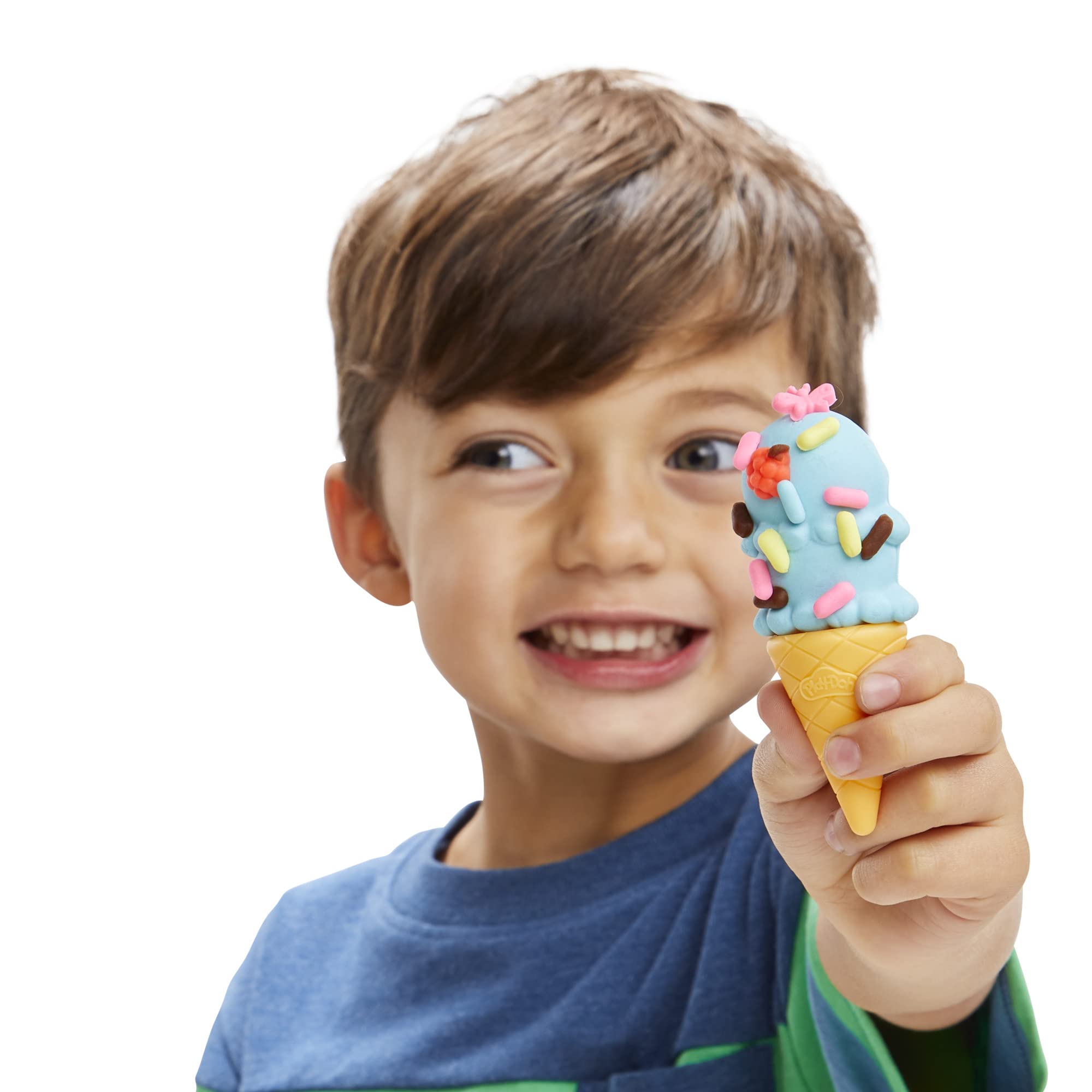 Foto 2 | Playset Play-doh Peppa's Ice Cream Con Camión De Helados Y Figuras - Venta Internacional.