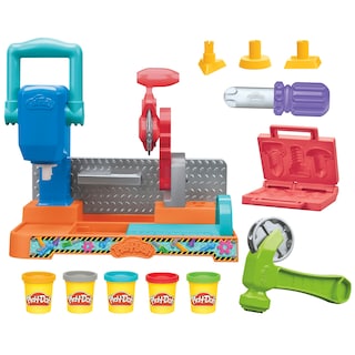Foto 1 | Banco De Herramientas Construction Playset Play-doh Para Sellos Y Sierras, 3 O Más - Venta Internacional.