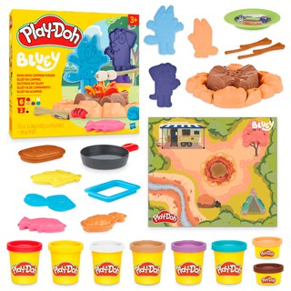 Foto 1 | Set De Juego Play-doh Bluey Goes Para Acampar Con Herramientas Para Fogatas Durante Más De 3 Años - Venta Internaciona