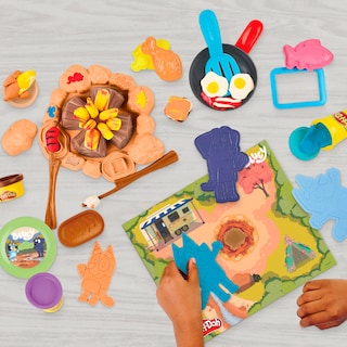 Foto 2 | Set De Juego Play-doh Bluey Goes Para Acampar Con Herramientas Para Fogatas Durante Más De 3 Años - Venta Internaciona