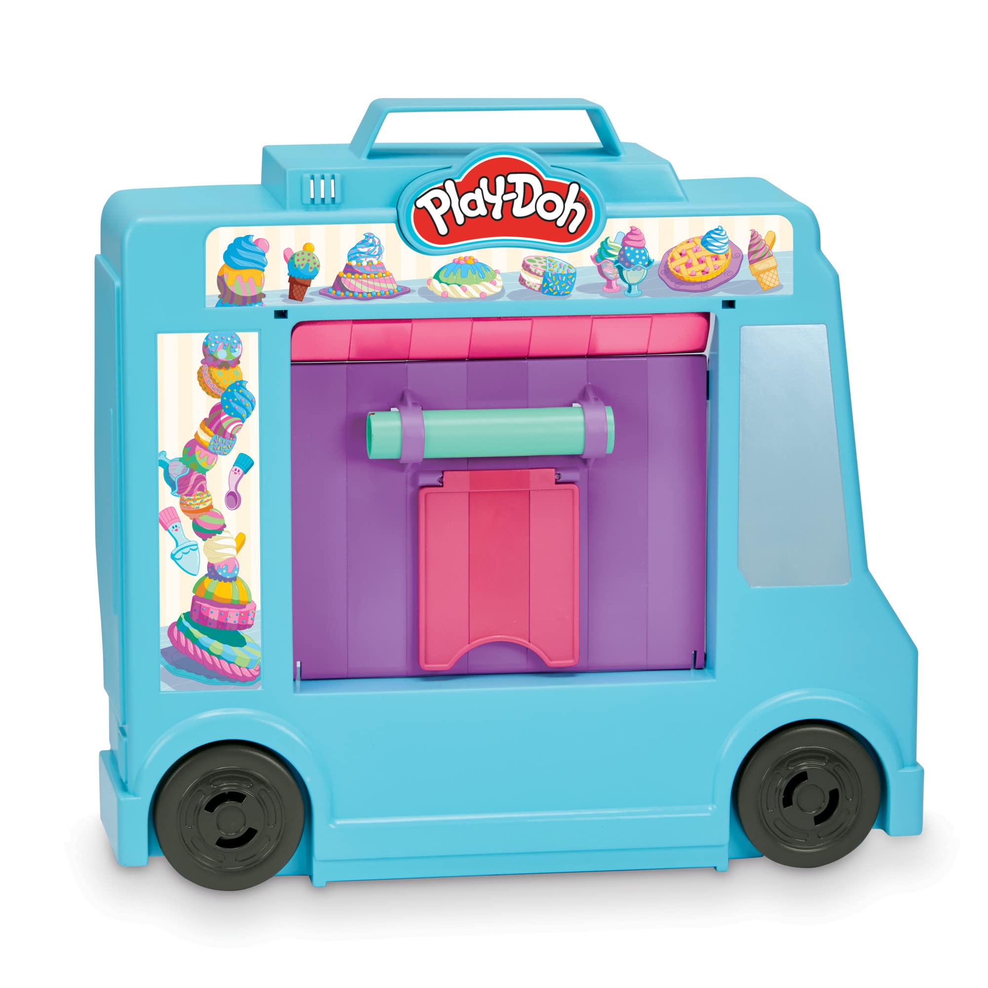Foto 4 pulgar | Camión De Helados Toy Playset Play-doh Kitchen Creations 3+ - Venta Internacional.