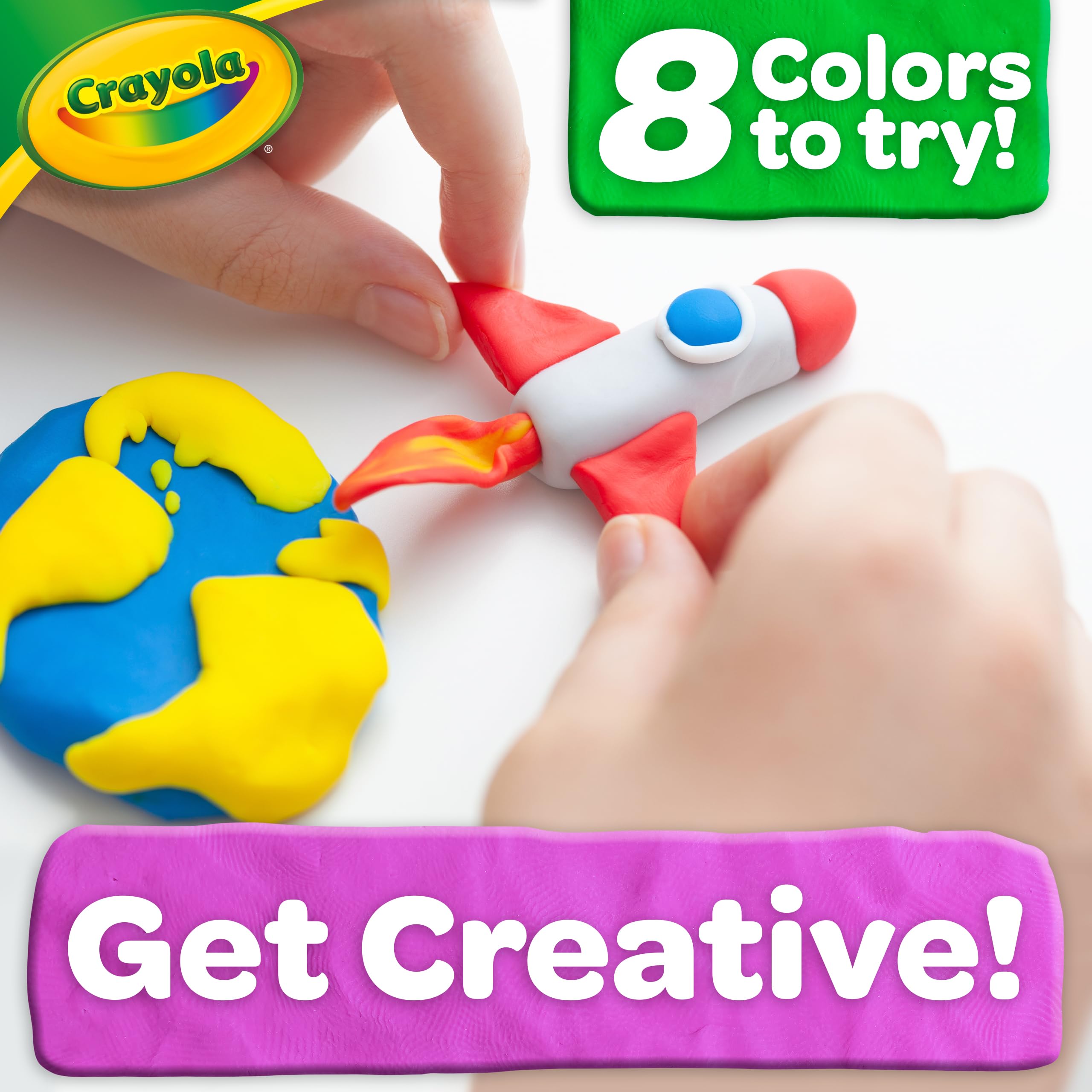 Foto 7 pulgar | Dough Crayola Classpack, 48 X 85 Ml, 8 Colores Surtidos, Más De 3 Años - Venta Internacional.