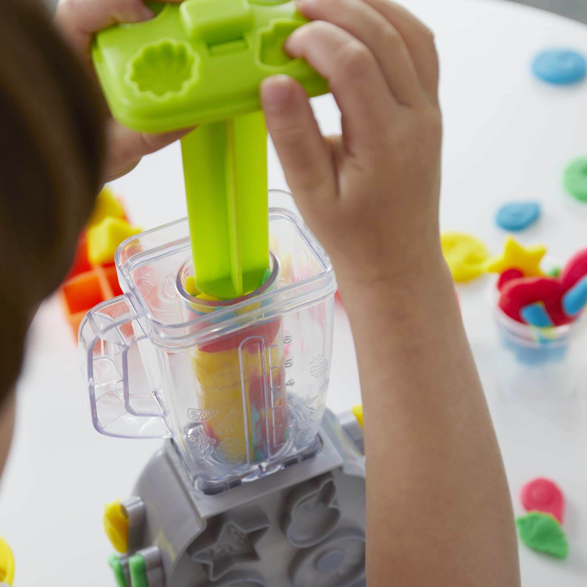 Foto 5 pulgar | Toy Blender Playset Play-doh Swirlin' Smoothies Para Niños Mayores De 3 Años - Venta Internacional.