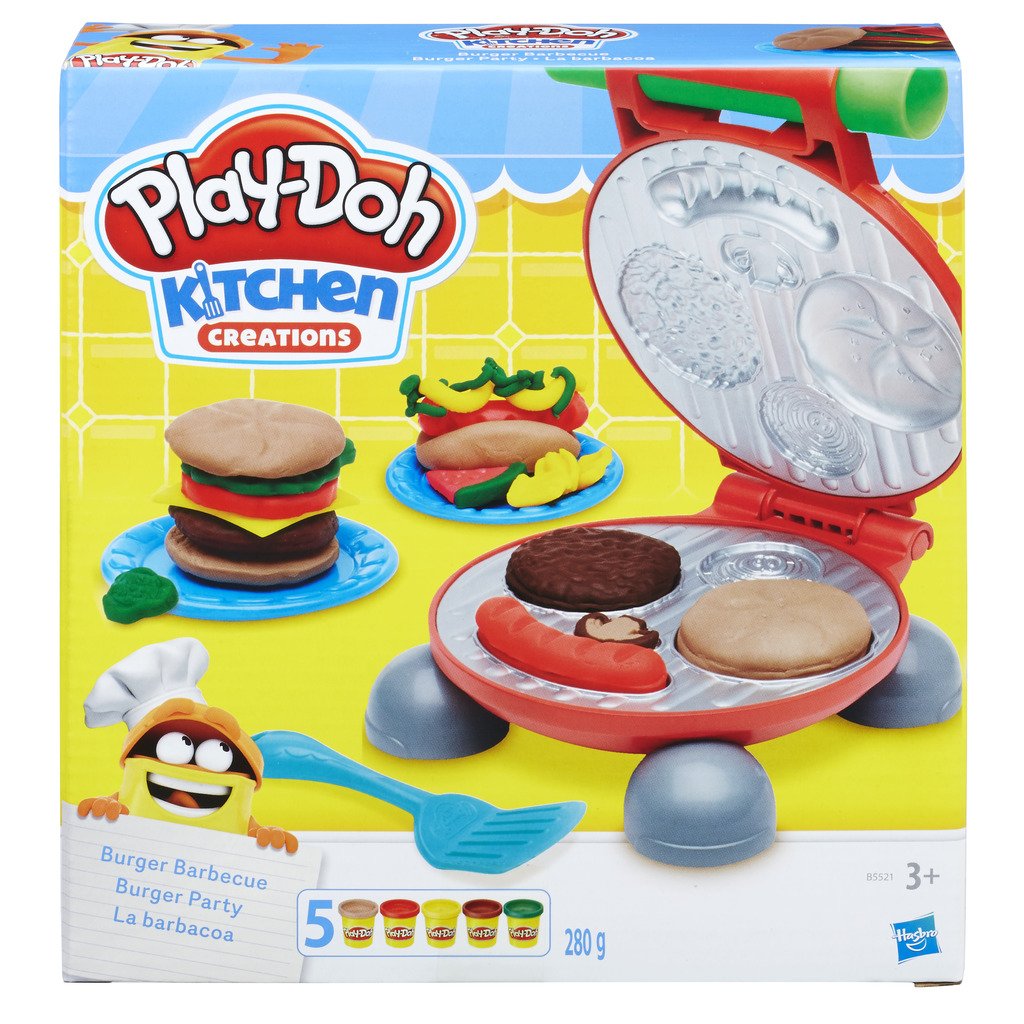 Set De Barbacoa Play-doh Burger - Venta Internacional.