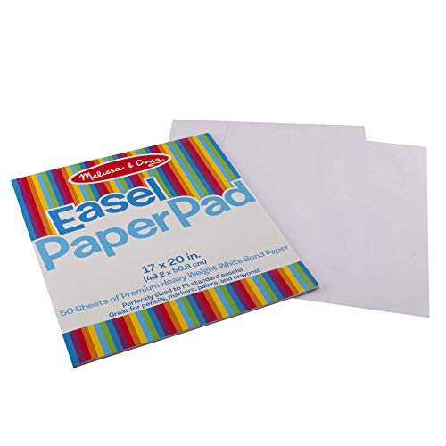 Foto 4 pulgar | Melissa & Doug Art Essentials Easel Pad (17 X 20 Pulgadas) Con 50 Hojas De Papel Bond Blanco - Venta Internacional.