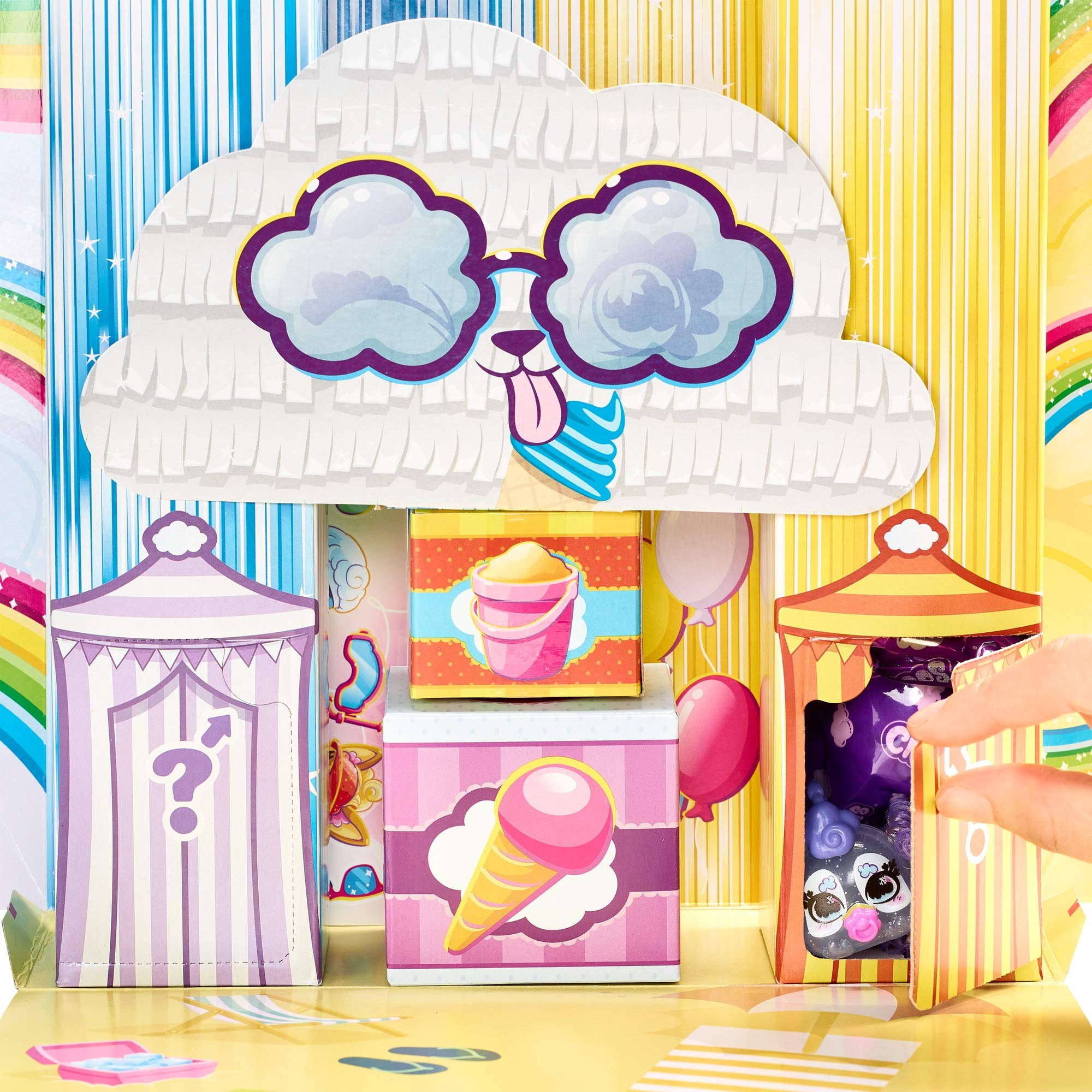 Foto 5 pulgar | Fiesta De Helados En La Playa Para Mascotas Coleccionables De Toy Mattel Cloudees - Venta Internacional.