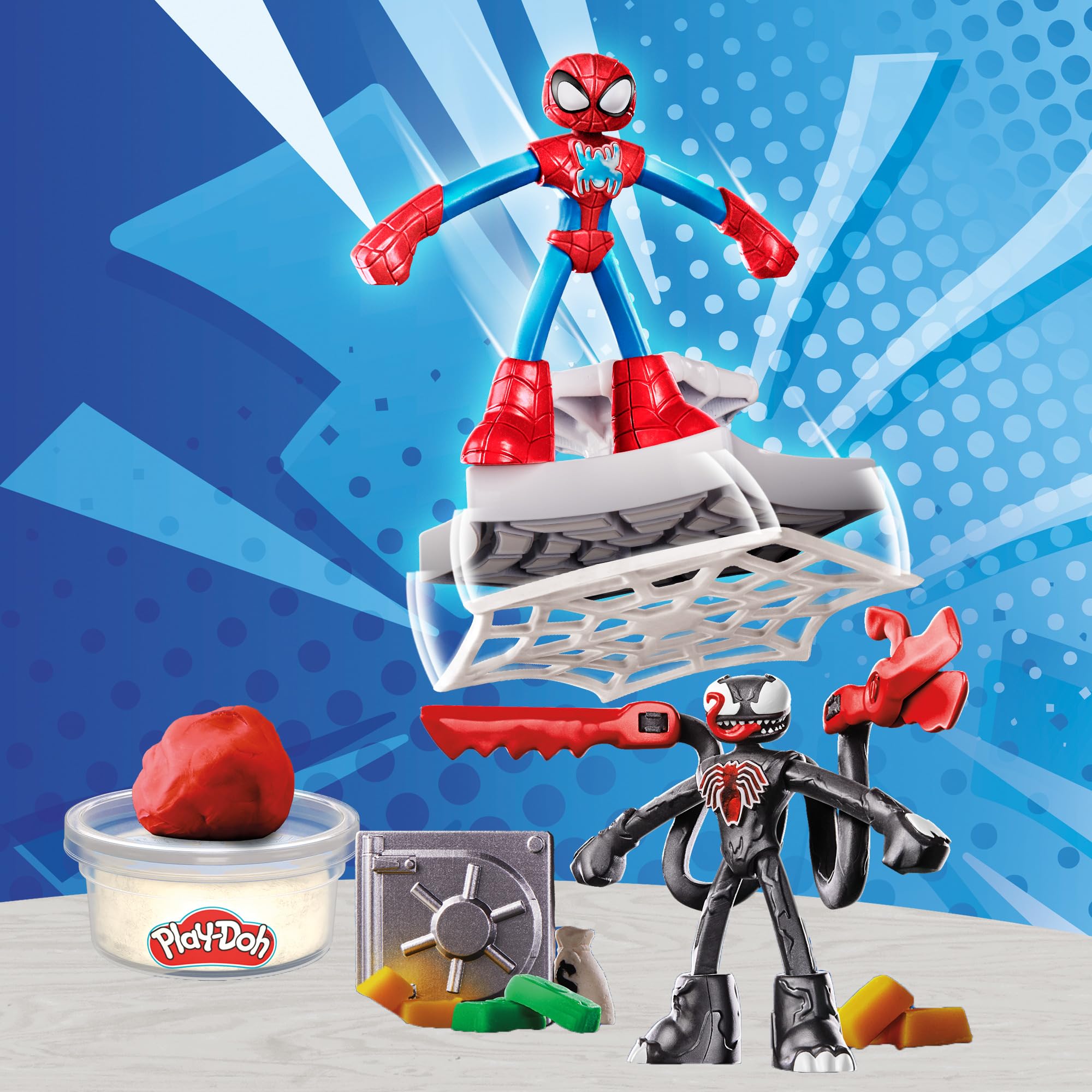 Foto 8 pulgar | Playset Play-doh Marvel Iron Man Armor Maker Lab Con Luces - Venta Internacional.