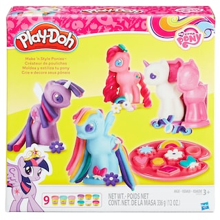Foto 1 | Ponis Play-doh My Little Pony Make 'n Style Con 9 Latas - Venta Internacional.