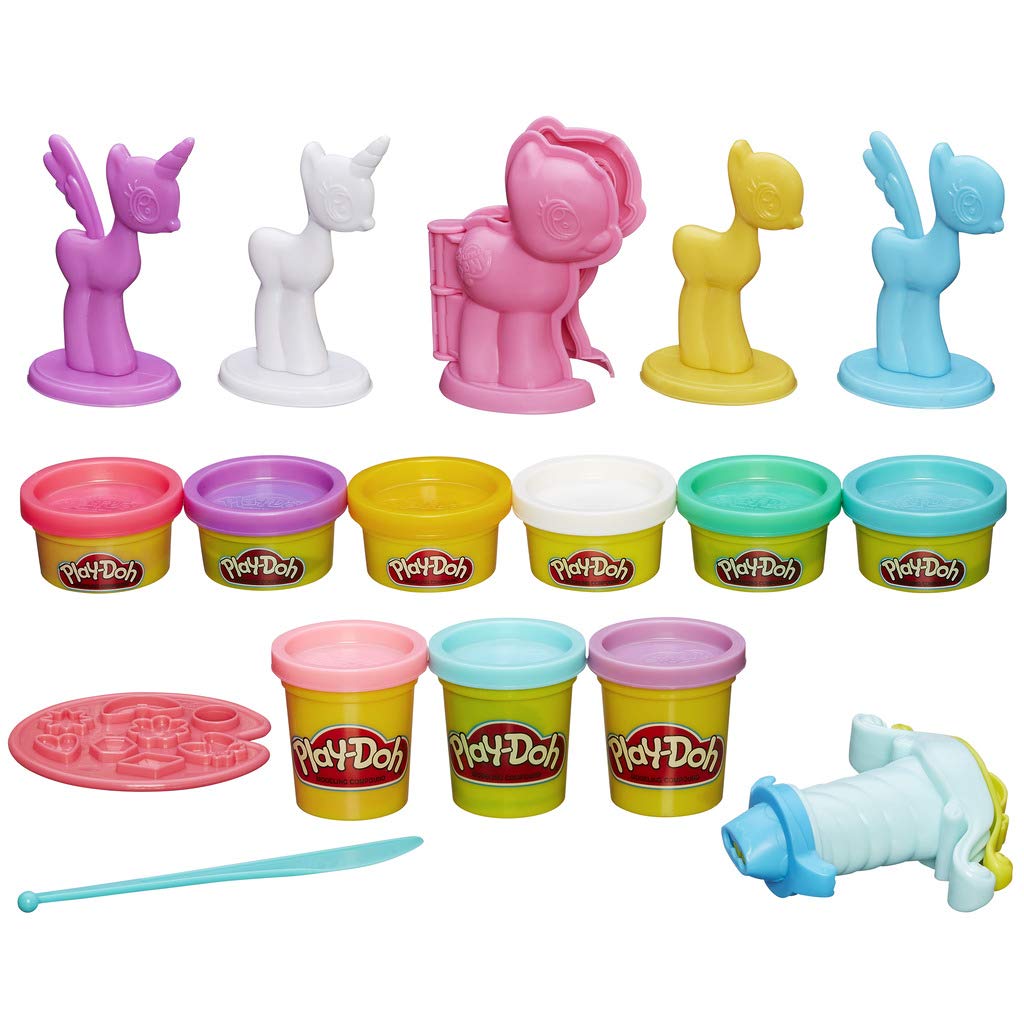 Foto 3 pulgar | Ponis Play-doh My Little Pony Make 'n Style Con 9 Latas - Venta Internacional.