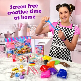 Foto 2 | Kit De Arcilla Para Modelar, Papelería Original, Minicaramelos Y Postres - Venta Internacional.