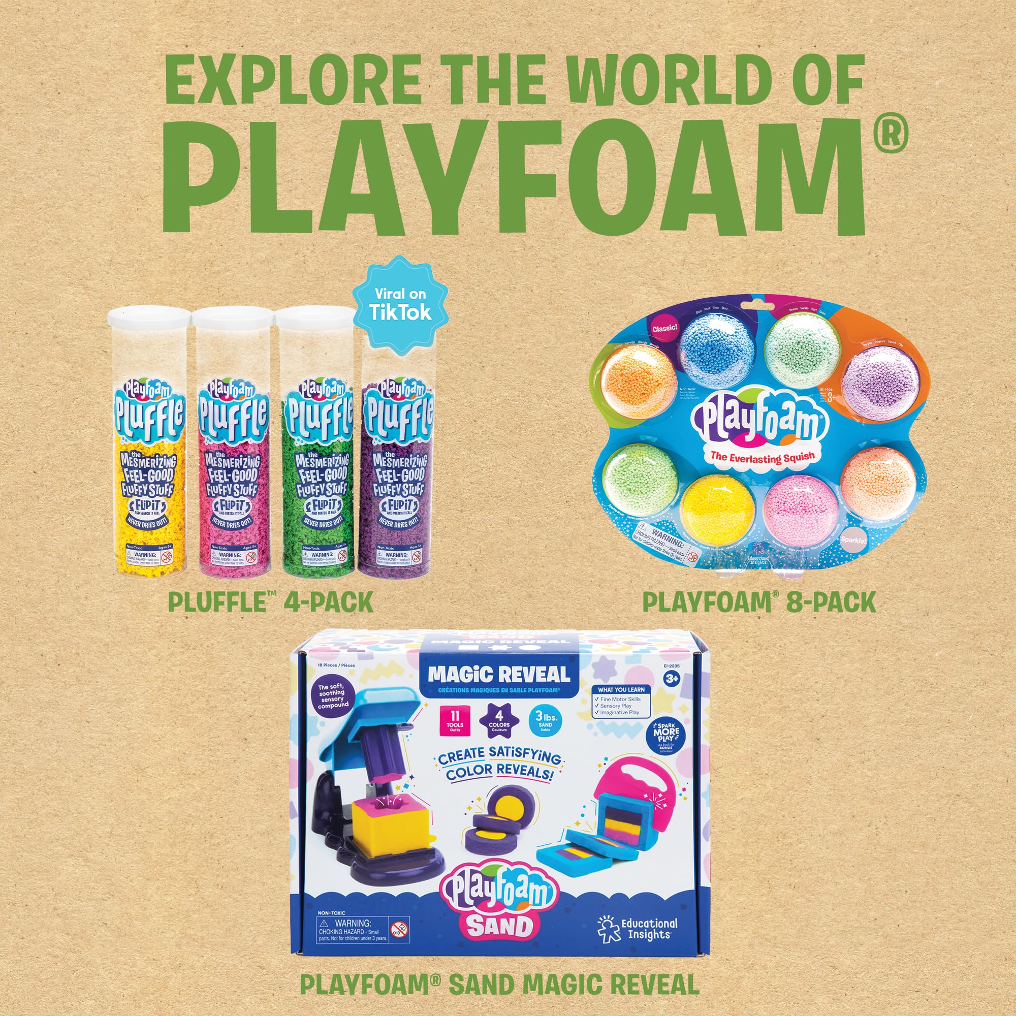 Foto 8 pulgar | Set De Letras Y Números Shape & Learn De Playfoam Naturals - Venta Internacional.