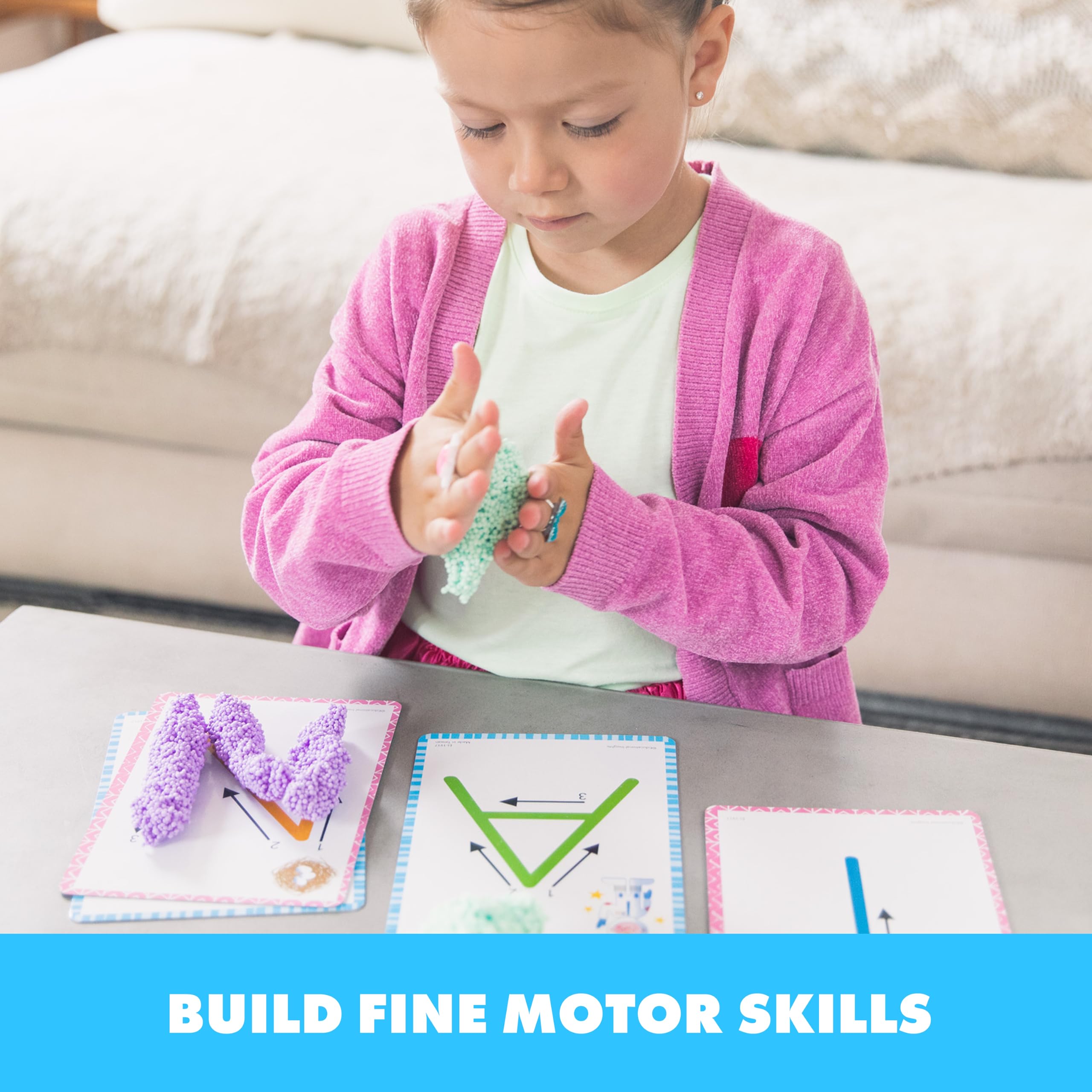 Foto 2 | Juego De Alfabeto De 26 Letras Shape & Learn De Playfoam Con Ideas Educativas - Venta Internacional.
