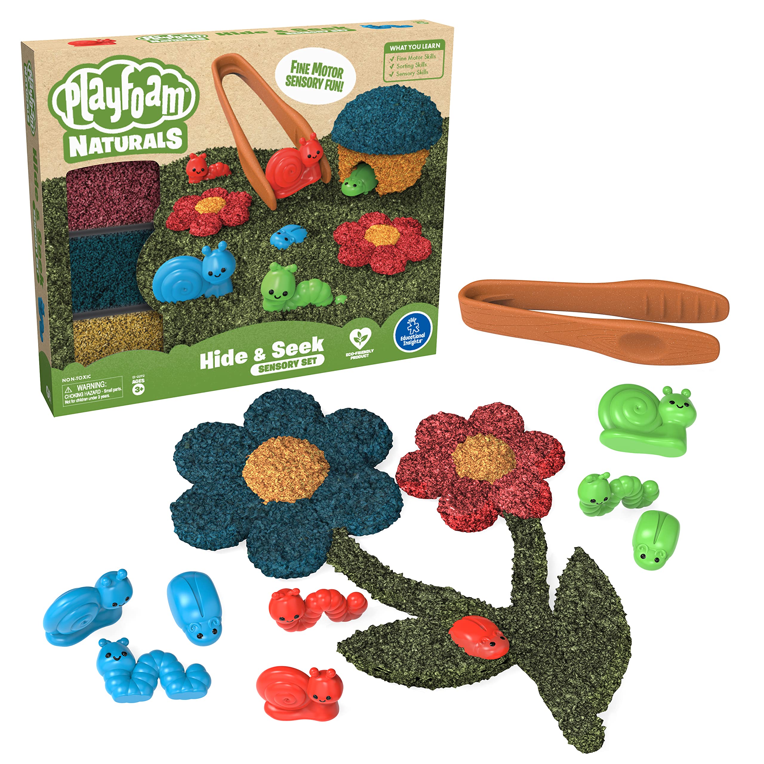 Set Sensorial Educational Insights Playfoam Naturals Durante Más De 3 Años - Venta Internacional.