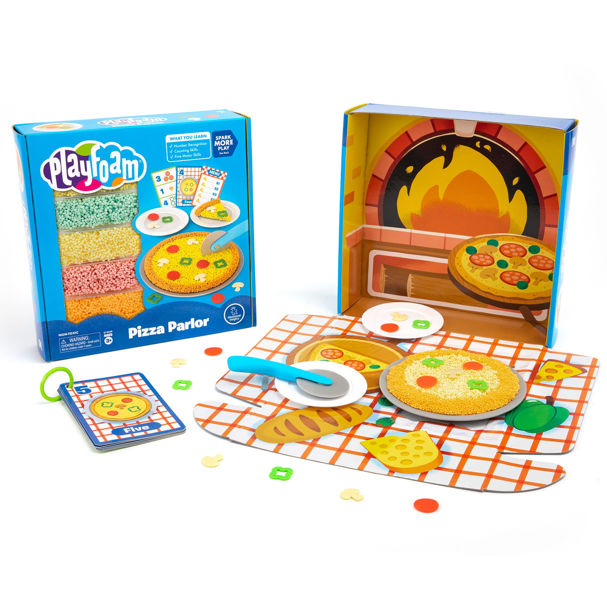 Juguete Sensorial Educational Insights Playfoam Pizza Parlor 3+ - Venta Internacional.