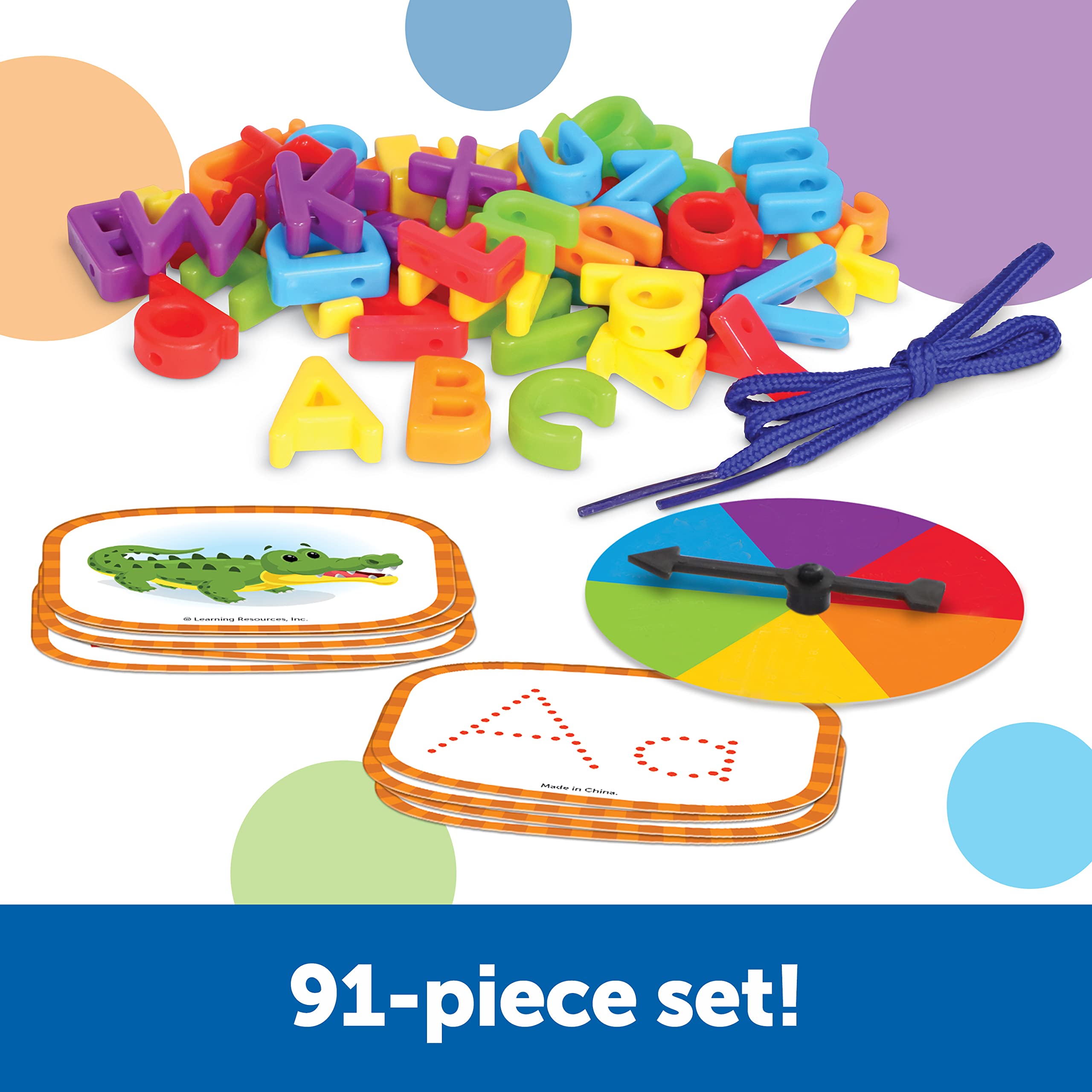 Foto 5 pulgar | ¡desarrolladores De Habilidades! Set De Aprendizaje De Letras Para Preescolar, 91 Piezas - Venta Internacional.