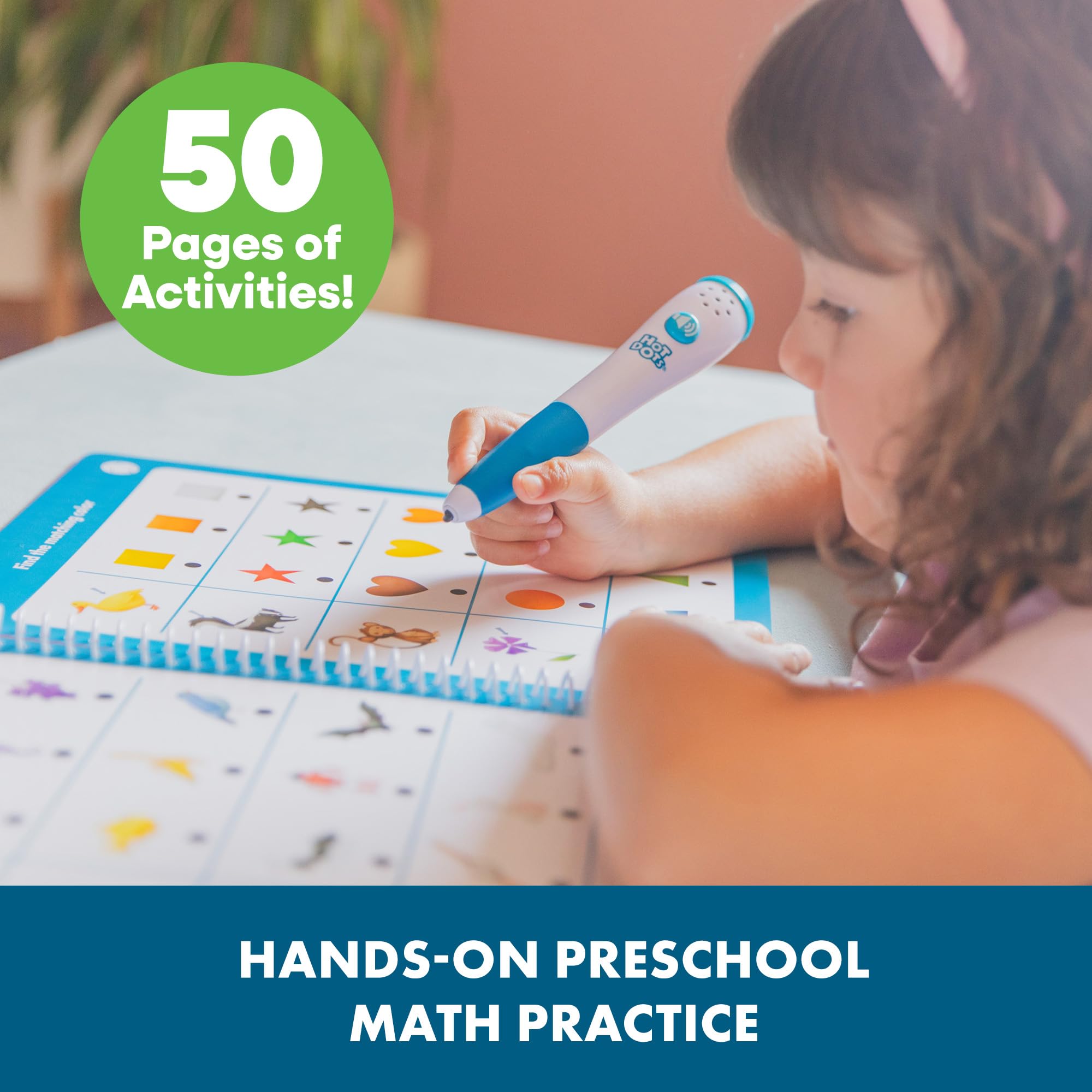 Foto 4 pulgar | Cuaderno De Ejercicios Educational Insights Hot Dots Aprendamos Las Matemáticas De Prekínder - Venta Internacional.