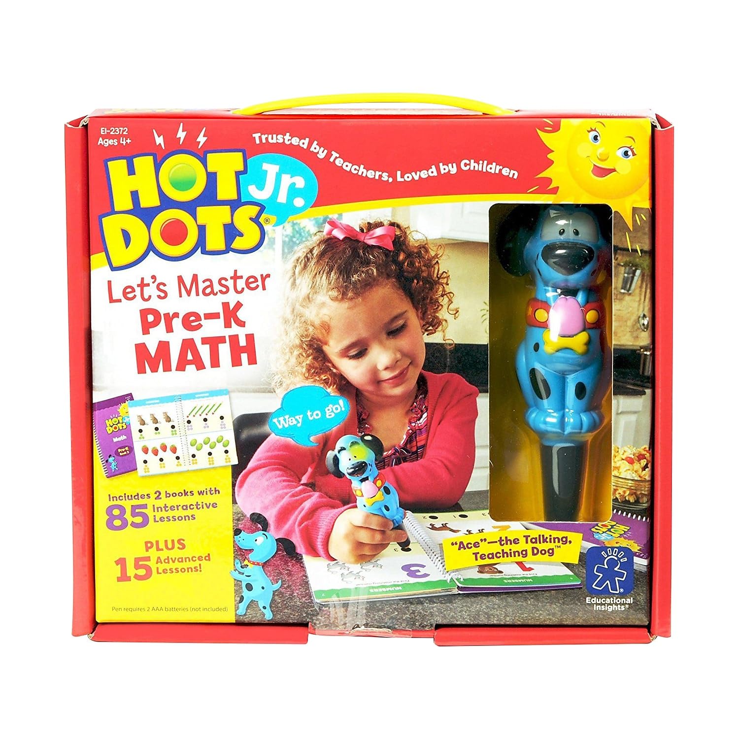 Set De Matemáticas Educational Insights Hot Dots Jr. Pre-k Con 2 Libros - Venta Internacional.
