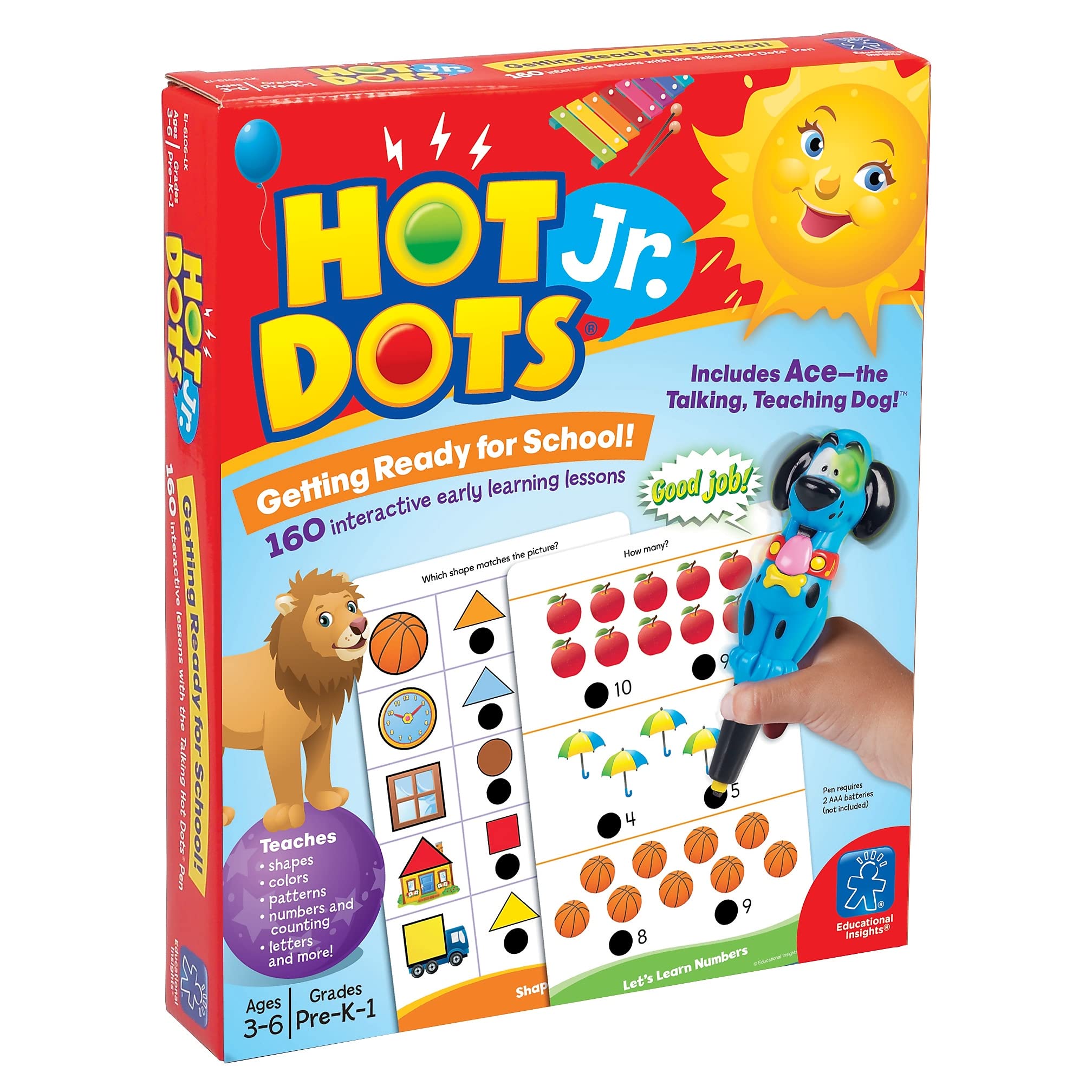 Foto 2 pulgar | Set Educativo Educational Insights Hot Dots Jr. Más De 3 Años - Venta Internacional.