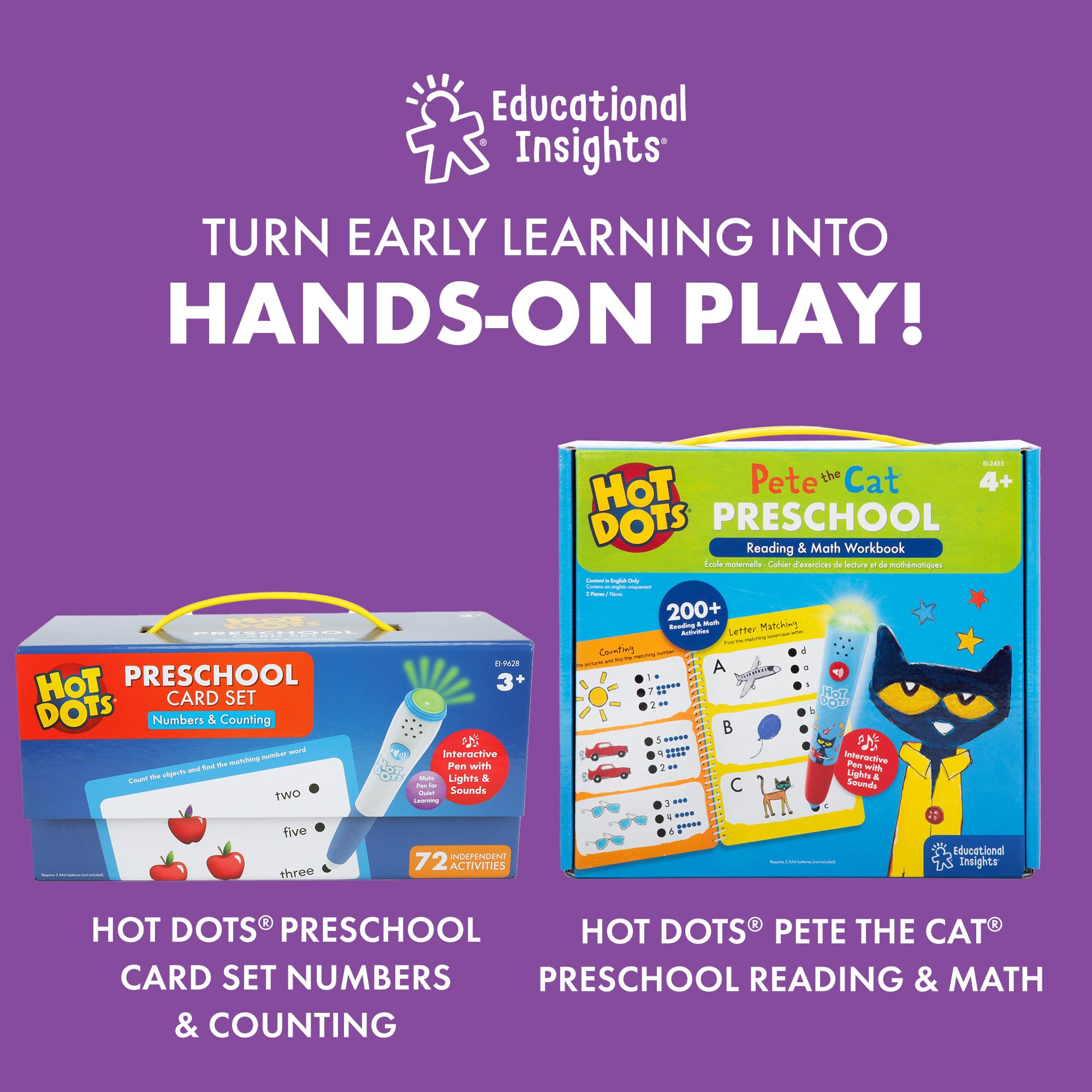 Foto 7 pulgar | Set De Alfabeto Hot Dots De Educational Insights Con 72 Actividades - Venta Internacional.