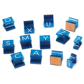 Foto 2 | Alphabet Stamps Learning Resources En Mayúsculas, Juego De 26 Unidades Para Mayores De 4 Años - Venta Internacional.