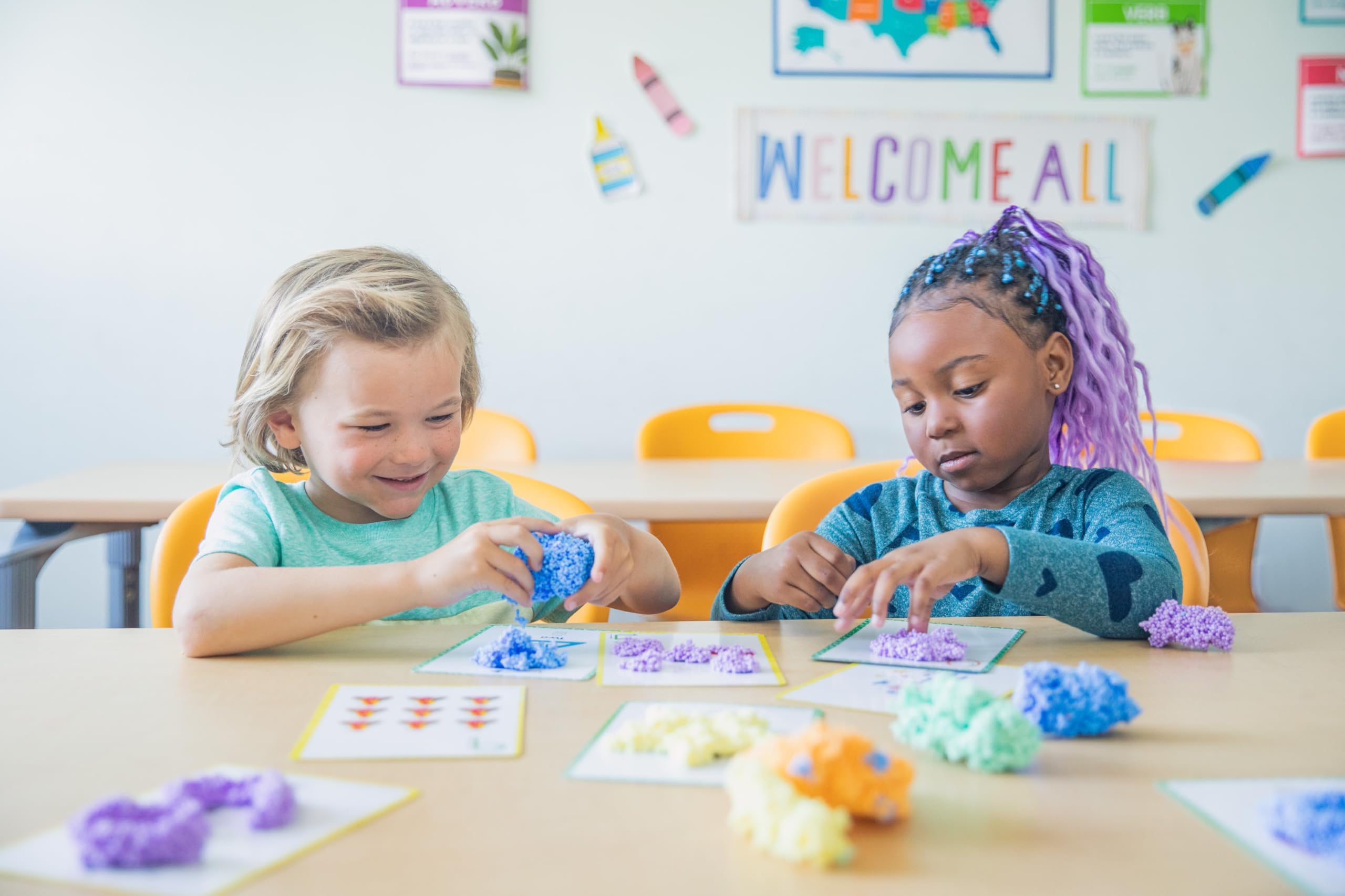 Foto 4 | Los Números Shape & Learn De Playfoam Proporcionan Información Educativa - Venta Internacional.