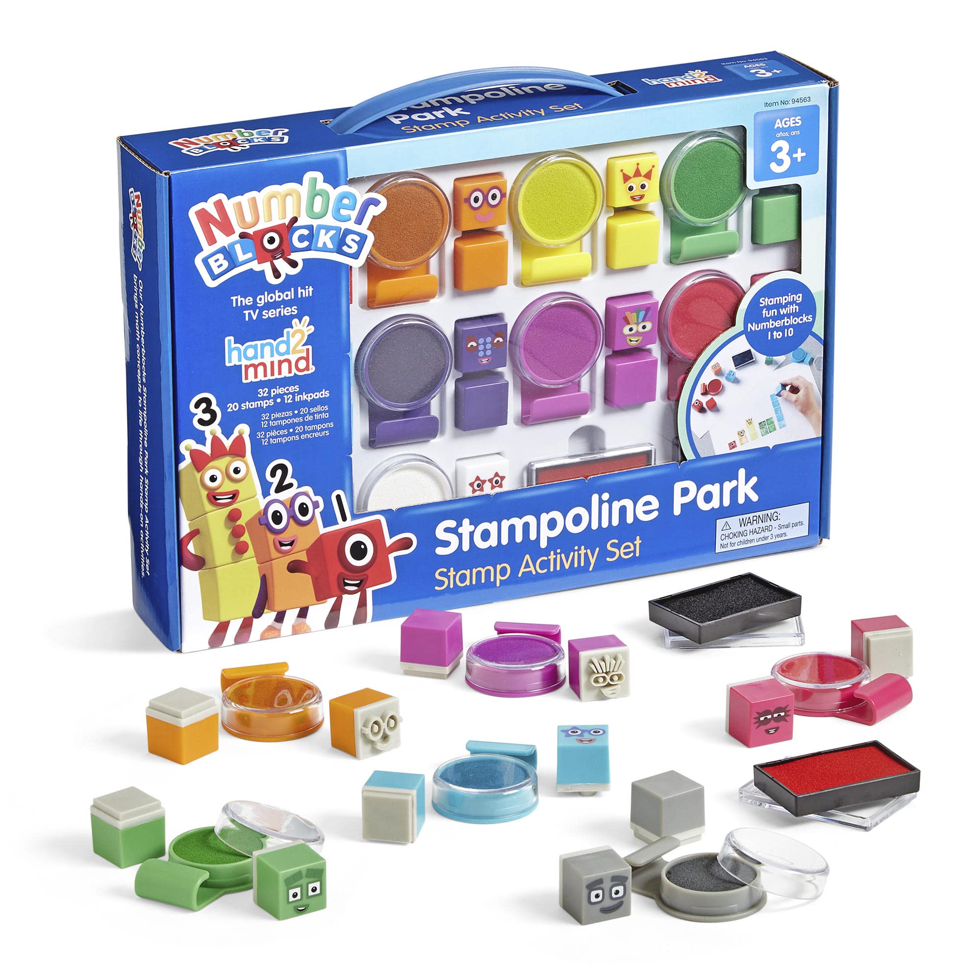Foto 1 | Set De Actividades Con Sellos Hand2mind Numberblocks Stampoline Park - Venta Internacional.