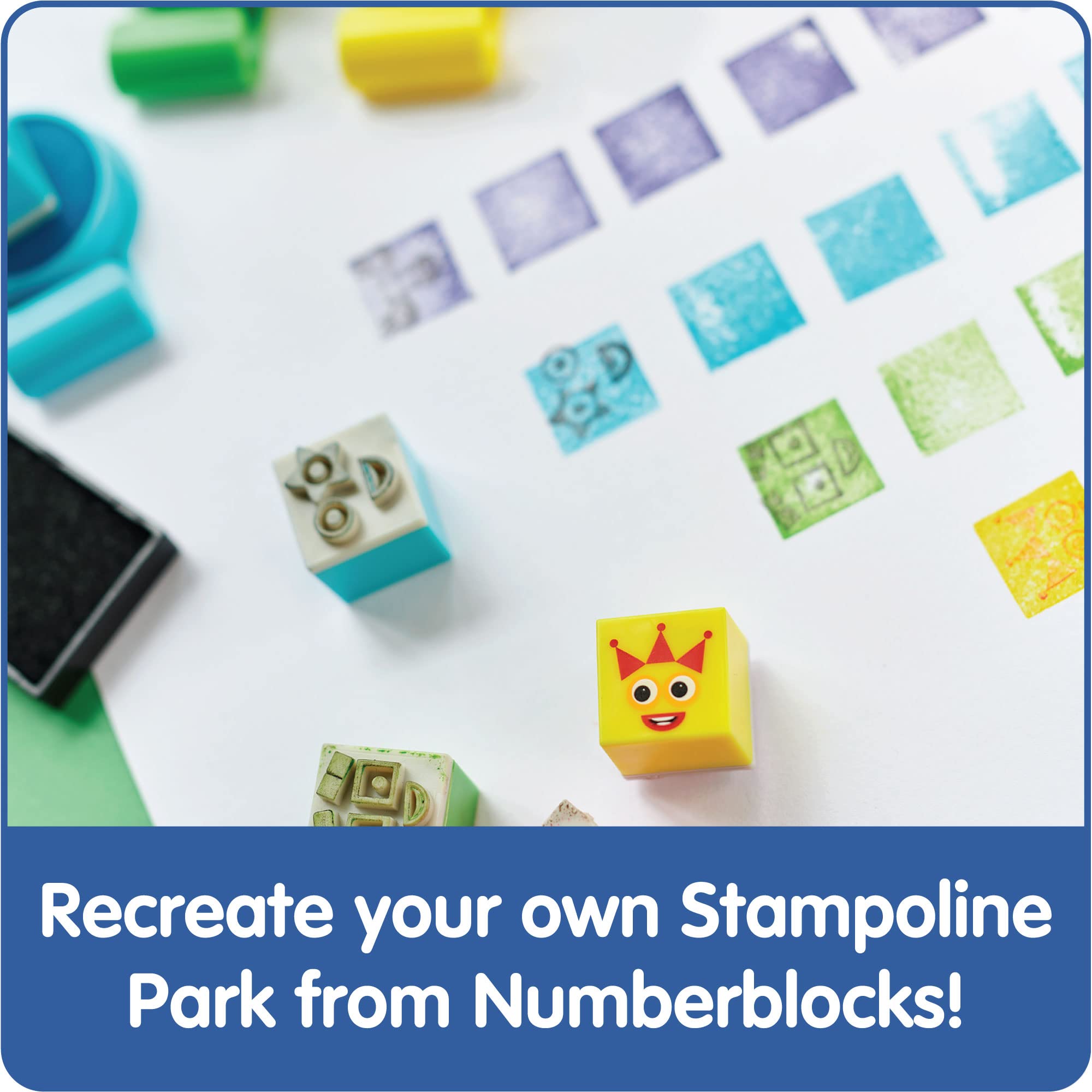 Foto 4 pulgar | Set De Actividades Con Sellos Hand2mind Numberblocks Stampoline Park - Venta Internacional.