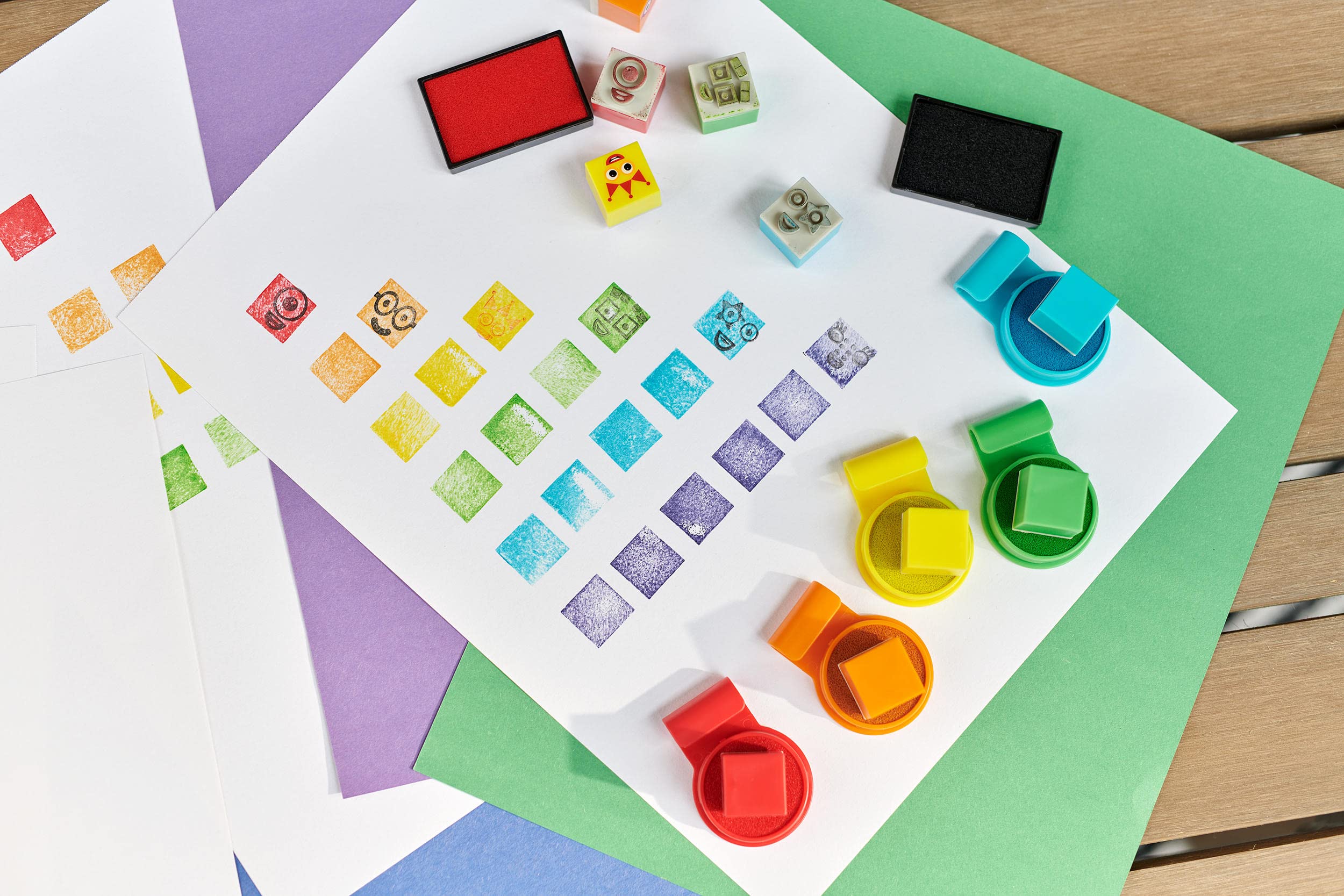 Foto 6 | Set De Actividades Con Sellos Hand2mind Numberblocks Stampoline Park - Venta Internacional.