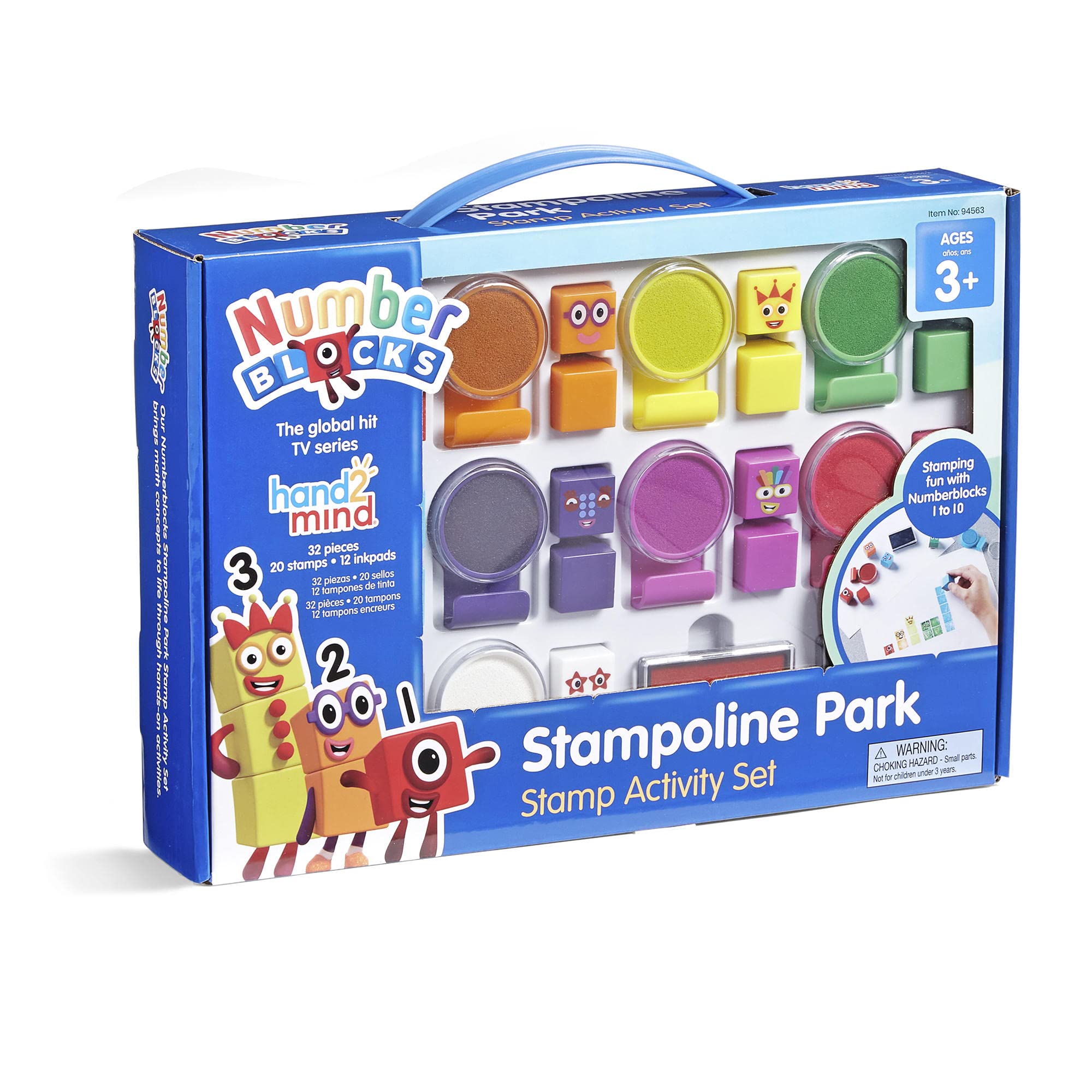 Foto 8 pulgar | Set De Actividades Con Sellos Hand2mind Numberblocks Stampoline Park - Venta Internacional.