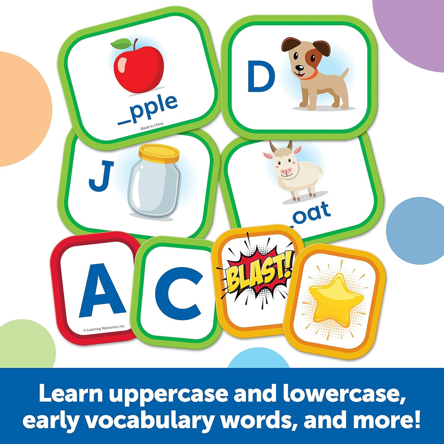 Foto 4 pulgar | Recursos De Aprendizaje De Juegos De Letras Y Ortografía Alphablasters - Venta Internacional.