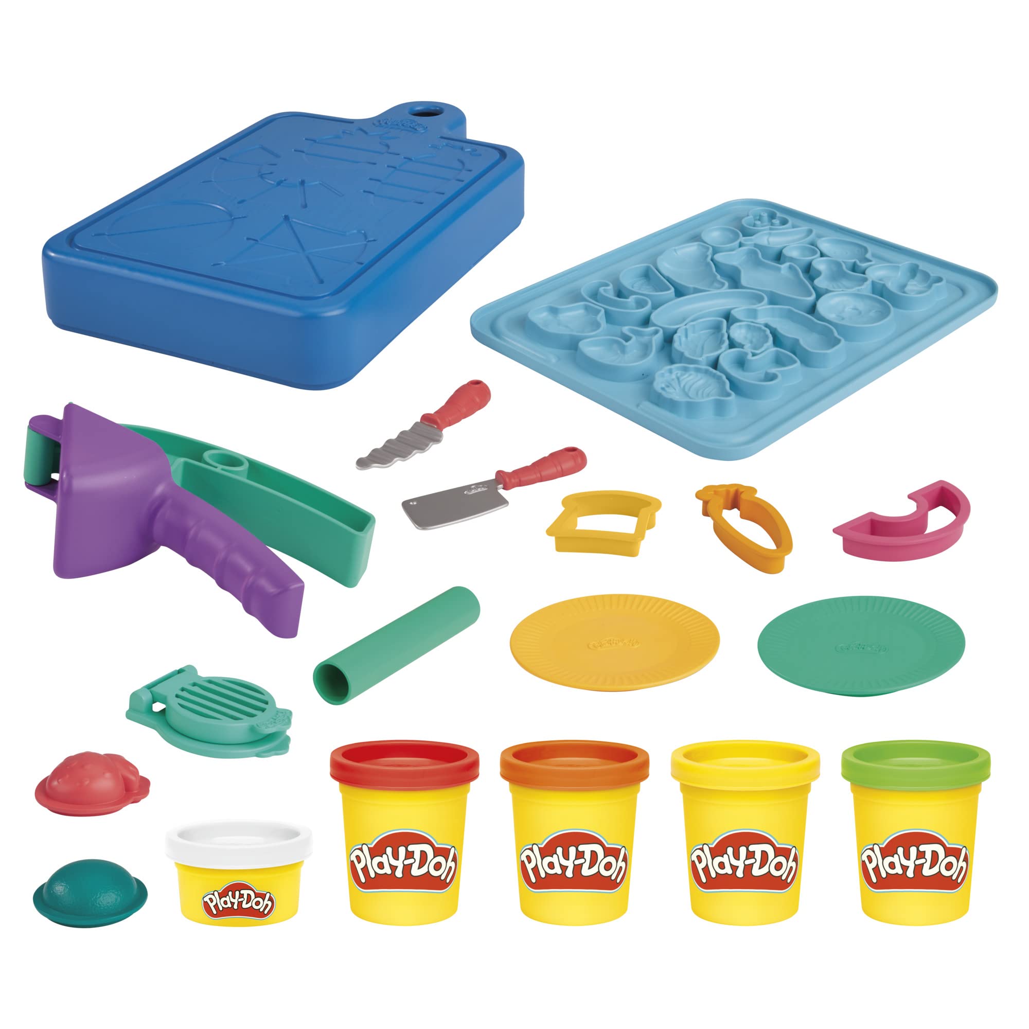 Foto 2 pulgar | Set De Inicio Toy Play-doh Little Chef Con 14 Accesos A La Cocina. - Venta Internacional.