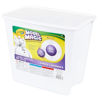 Foto 3 | Arcilla De Modelar Crayola Model Magic White, Cubo De 900 G Para Niños A Partir De 3 Años - Venta Internacional.