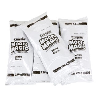 Foto 4 | Arcilla De Modelar Crayola Model Magic White, Cubo De 900 G Para Niños A Partir De 3 Años - Venta Internacional.