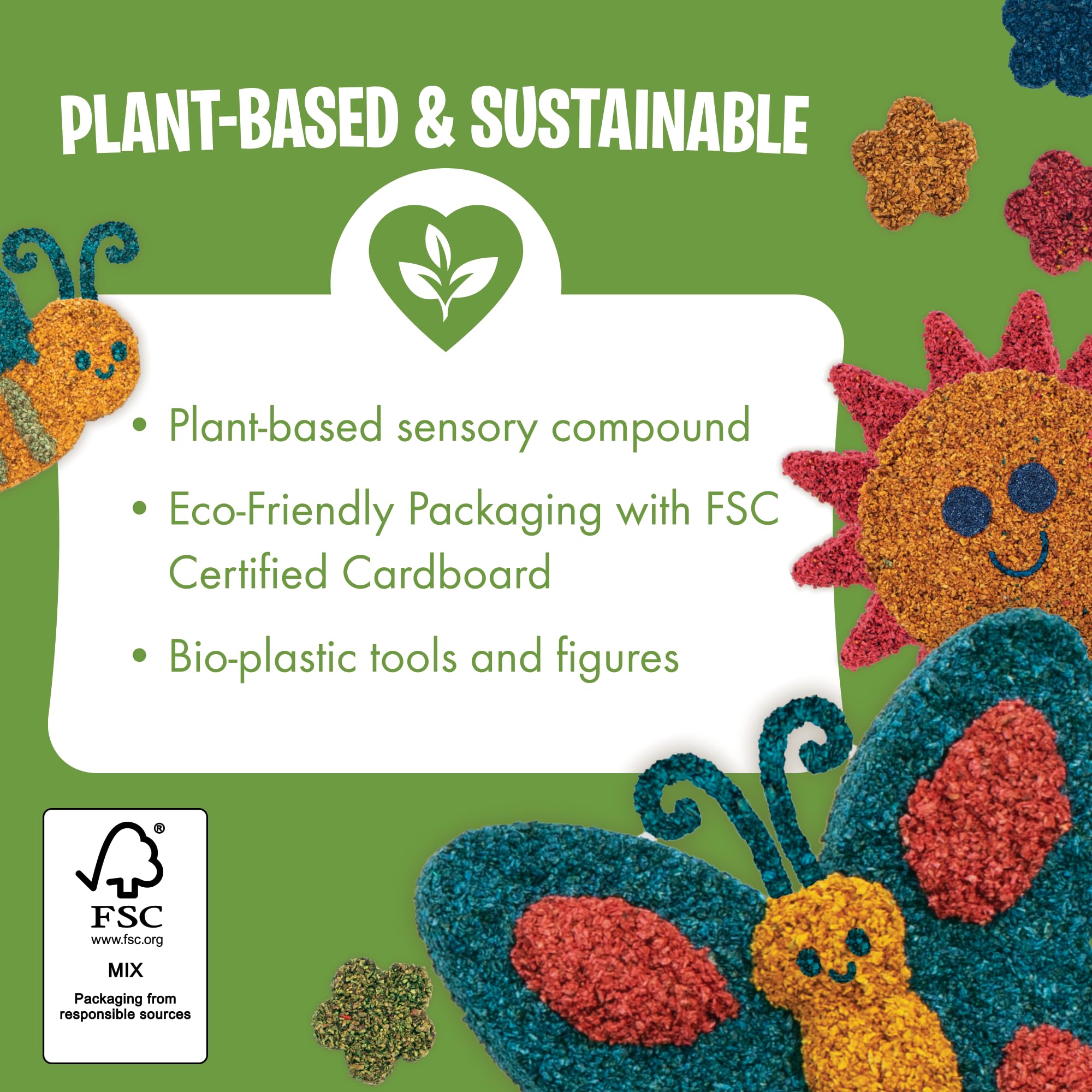 Foto 7 pulgar | Playfoam Naturals Paquete de 4 Ideas Educativas a Base de Plantas - Venta Internacional