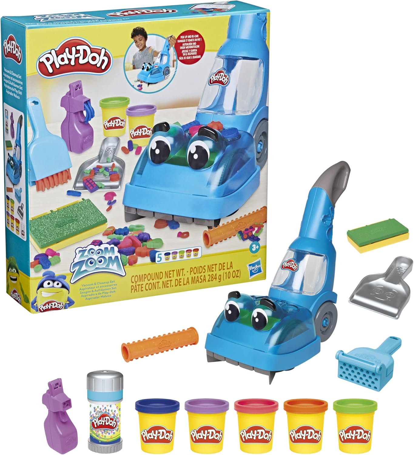 Foto 2 | Play Doh Zoom Zoom Aspiradora