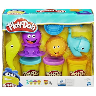 Foto 1 | Play-doh Ocean Tools Hasbro Para Niños De Más De 3 Años Con 3 Colores - Venta Internacional.