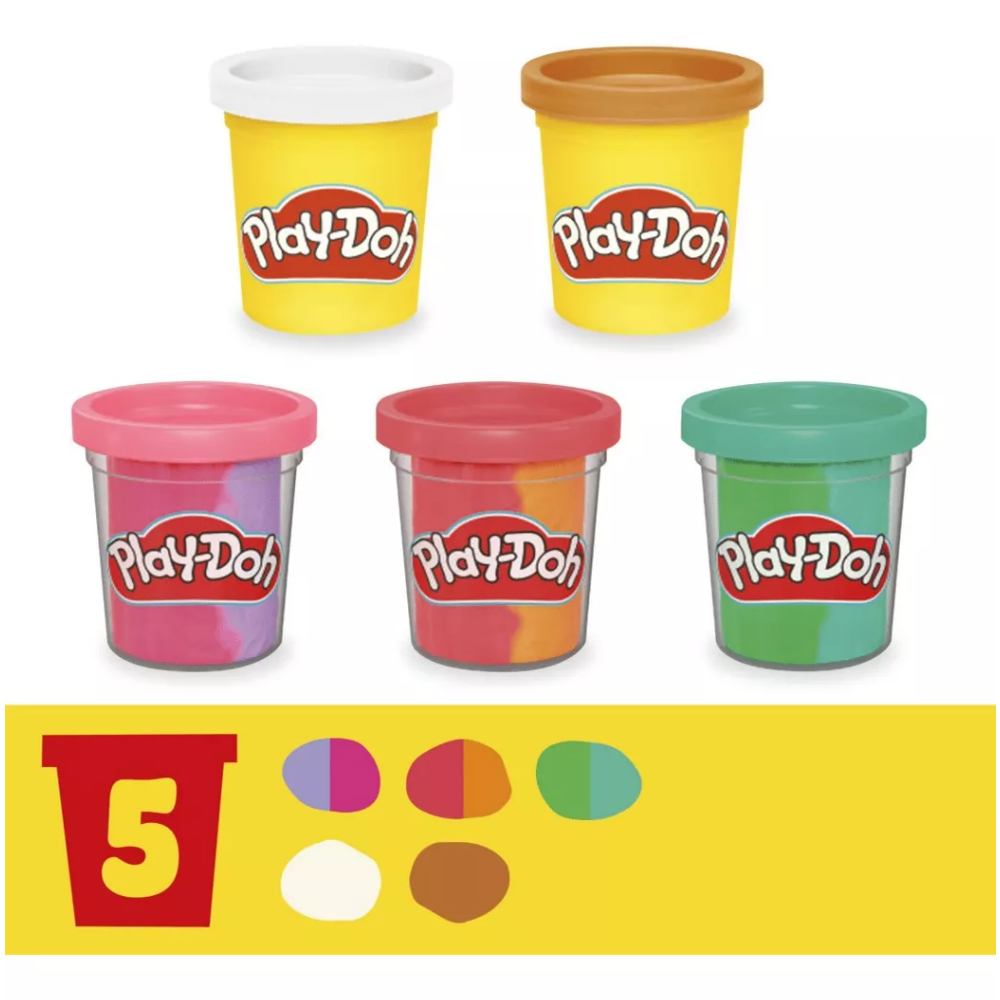 Foto 6 pulgar | Play Doh Heladería Multicolor Set Play 284 Gr. Sorveteria