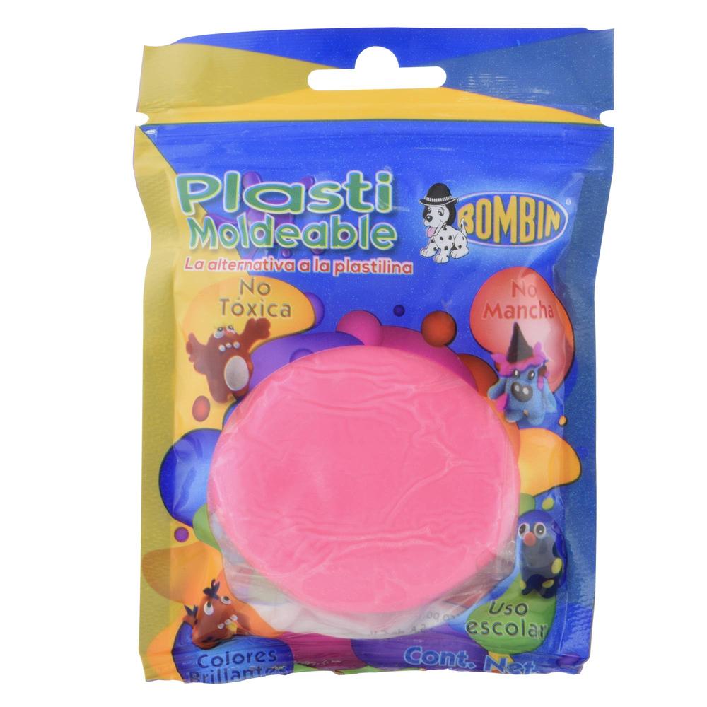 Set 5 Piezas de Plastilina Moldeable Bombin Rosa 100 g