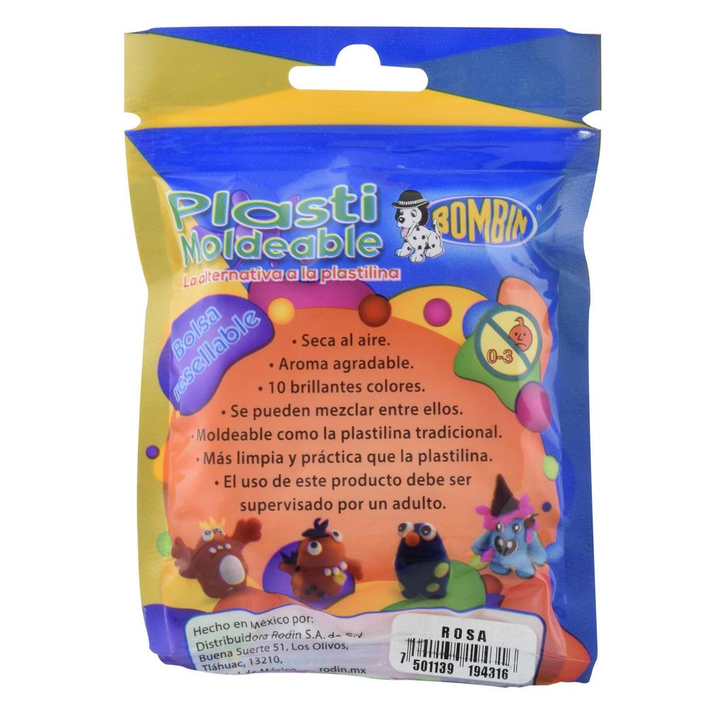 Foto 5 pulgar | Set 5 Piezas de Plastilina Moldeable Bombin Rosa 100 g