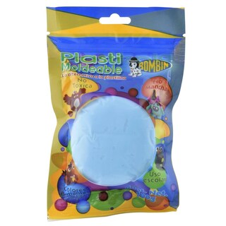 Foto 1 | Set 5 Piezas de Plastilina Moldeable Bombin Azul 100 g